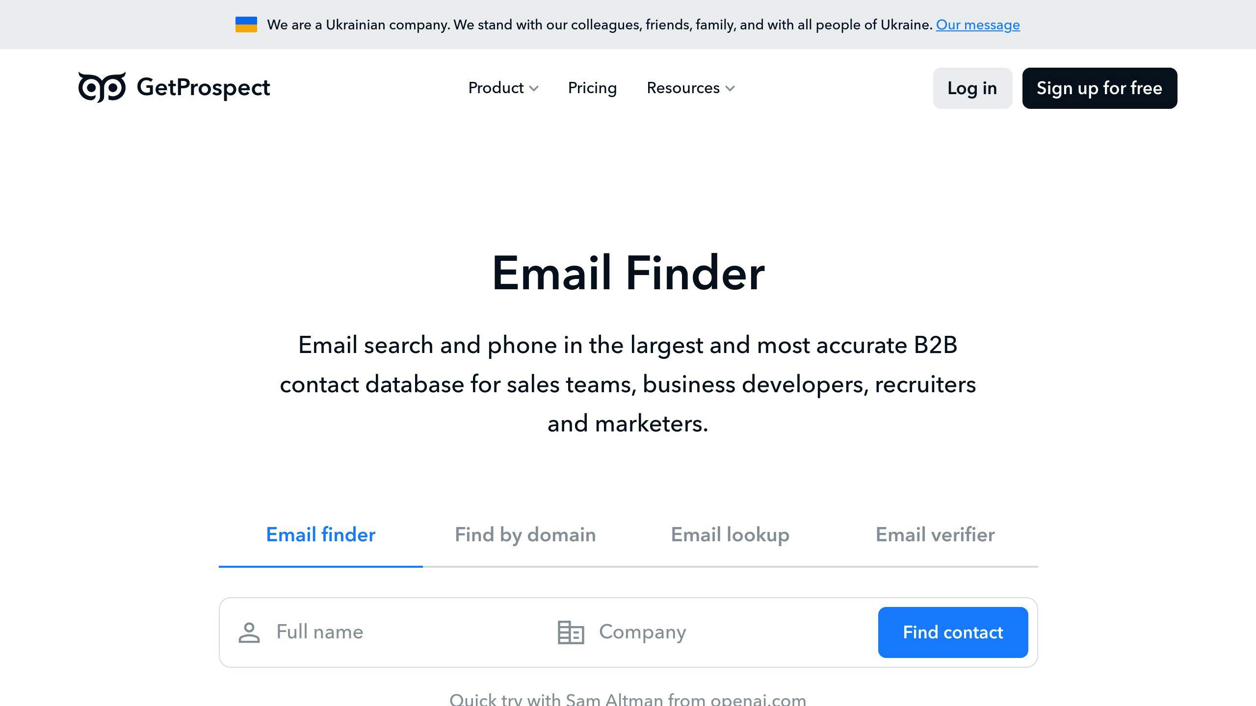 GetProspect