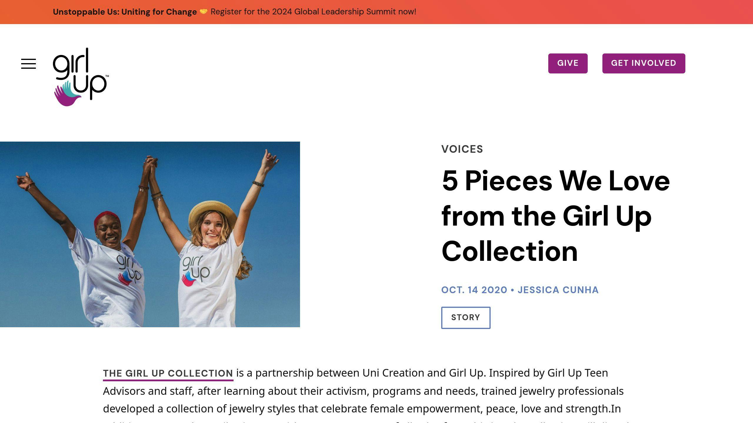 Girl Up Collection