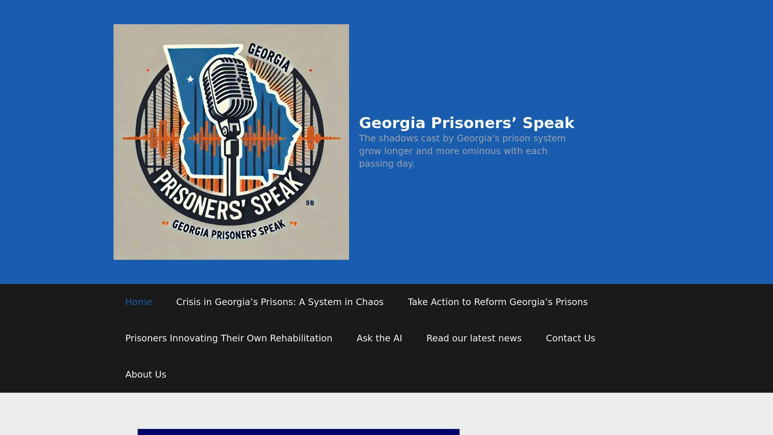 Georgia Prisoners Speak (GPS)