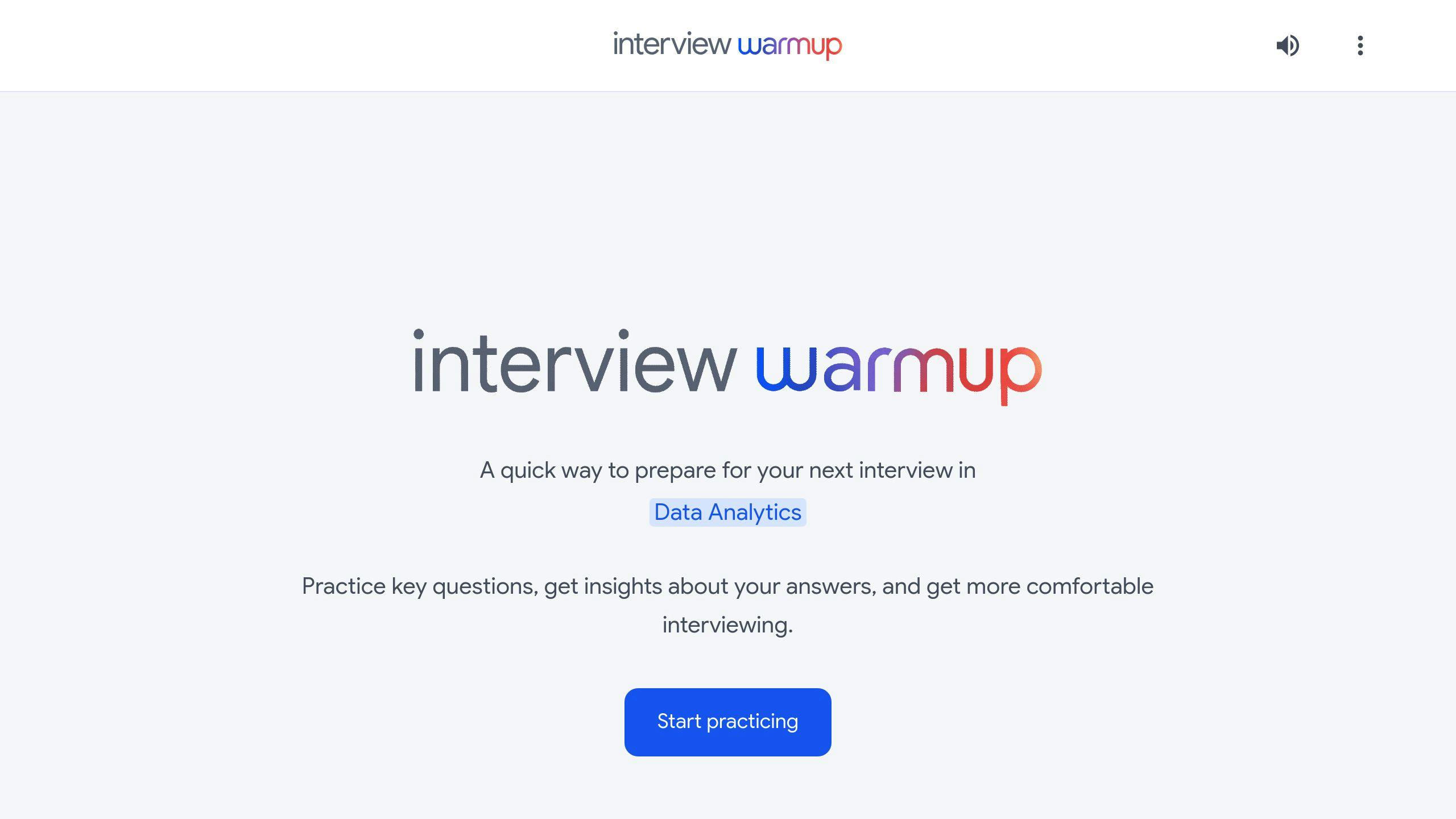 Google Interview Warmup