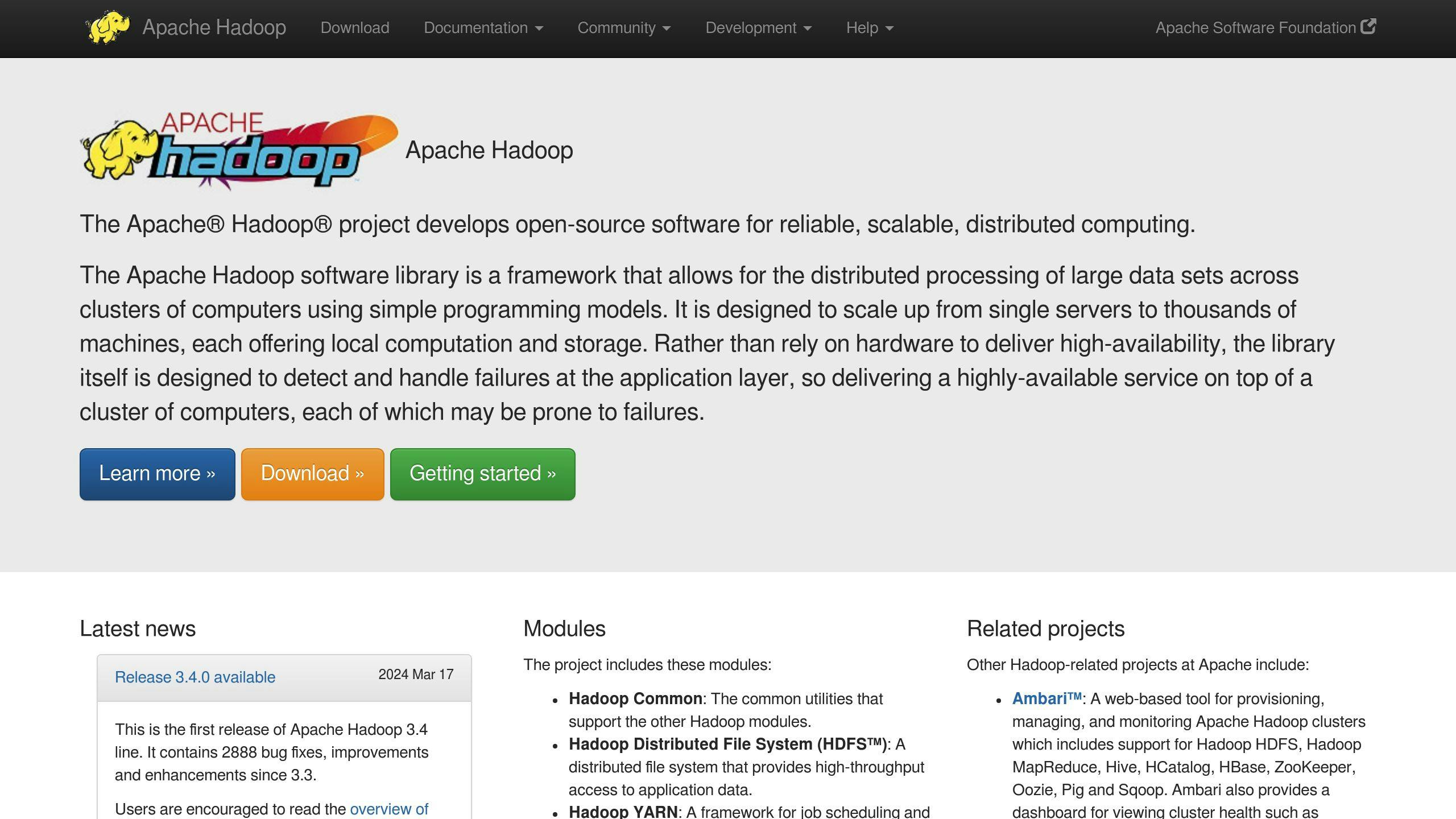 Apache Hadoop