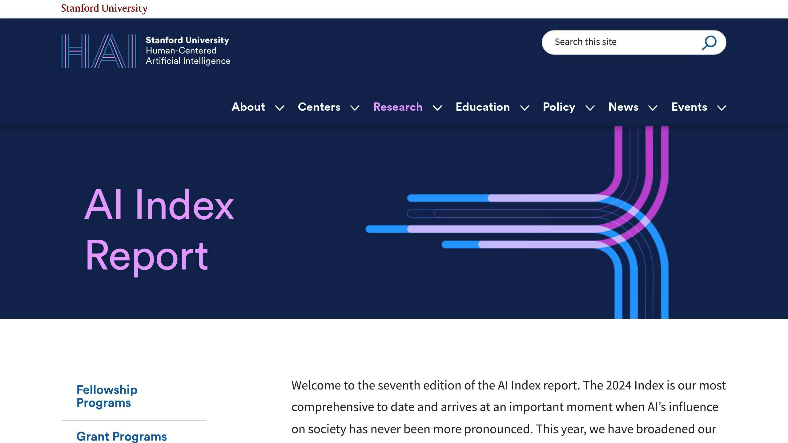 Stanford AI Index