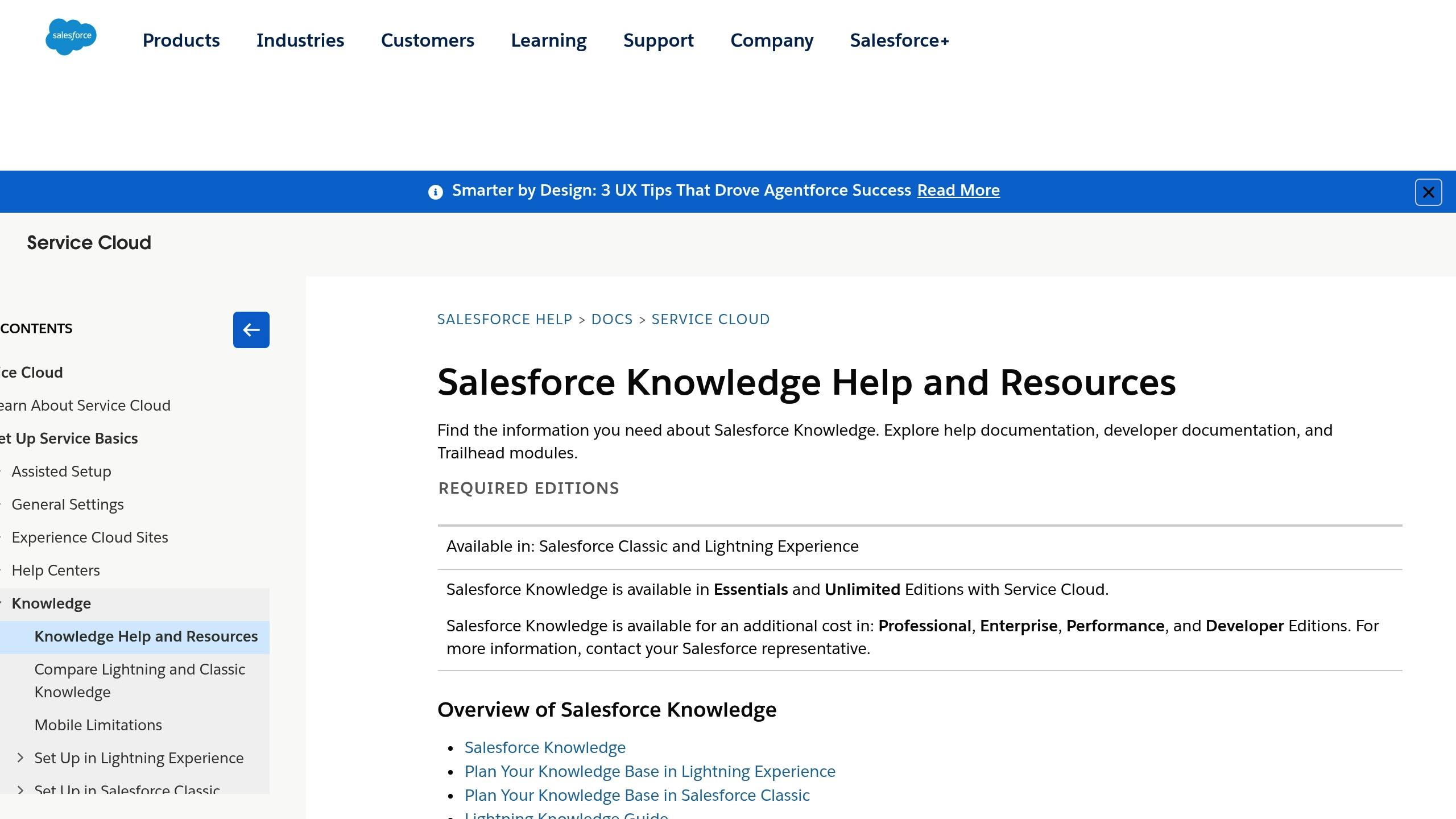 Salesforce Knowledge