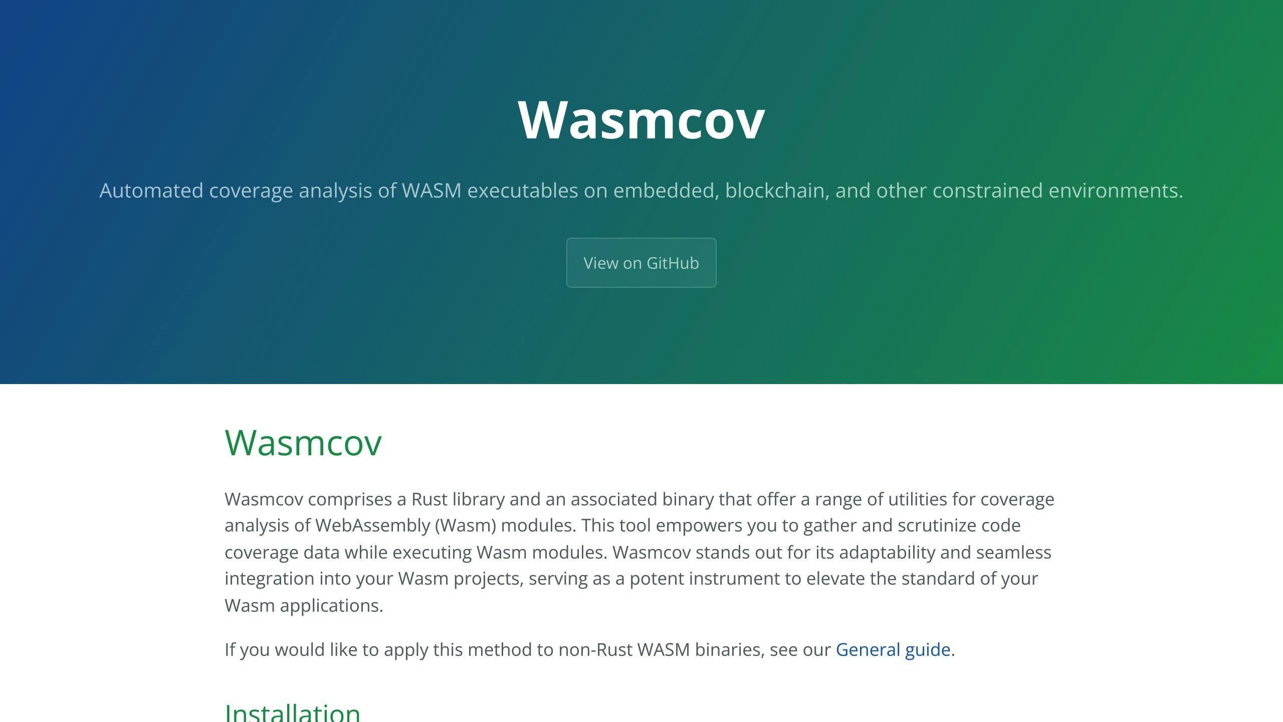 Wasmcov