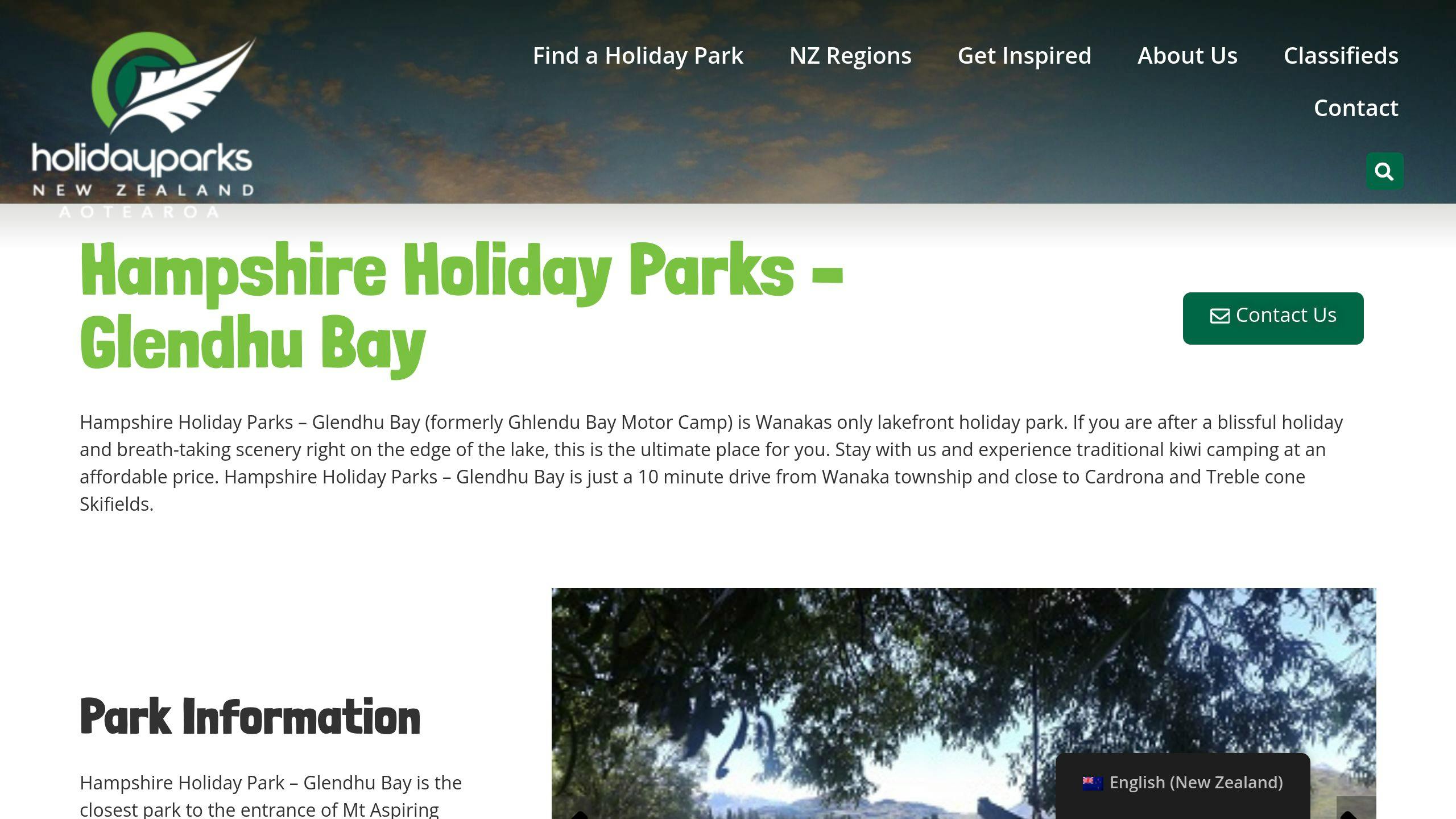 Glendhu Bay Motor Camp