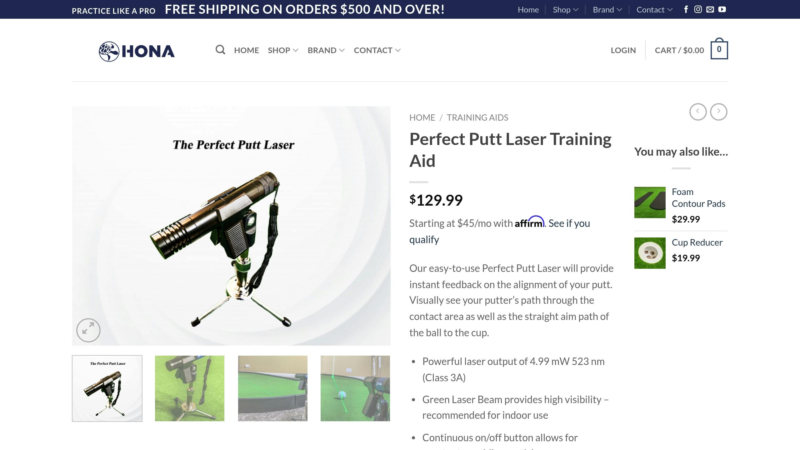 PuttPerfect Laser