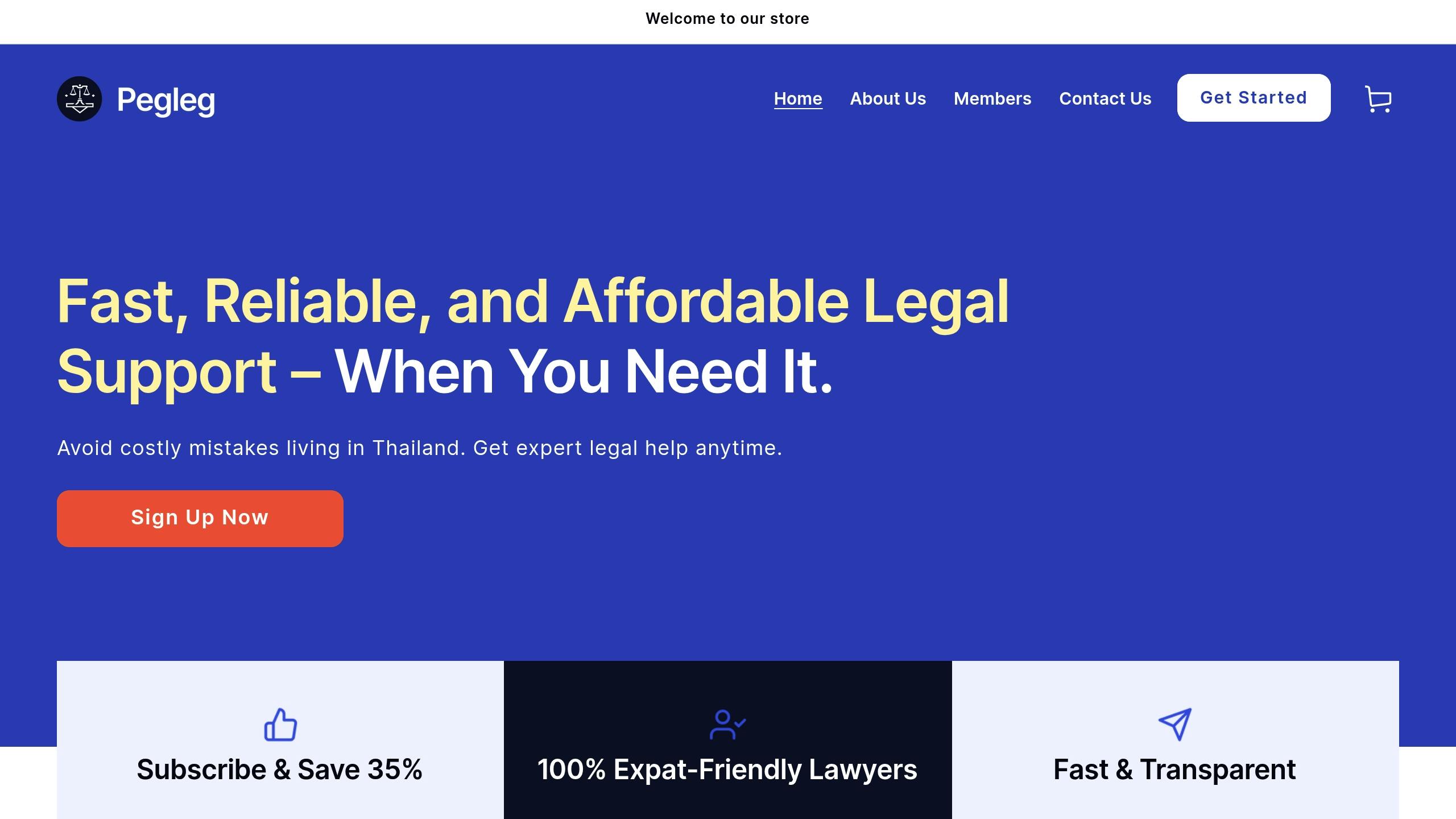 Pegleg: Legal Services for Expats