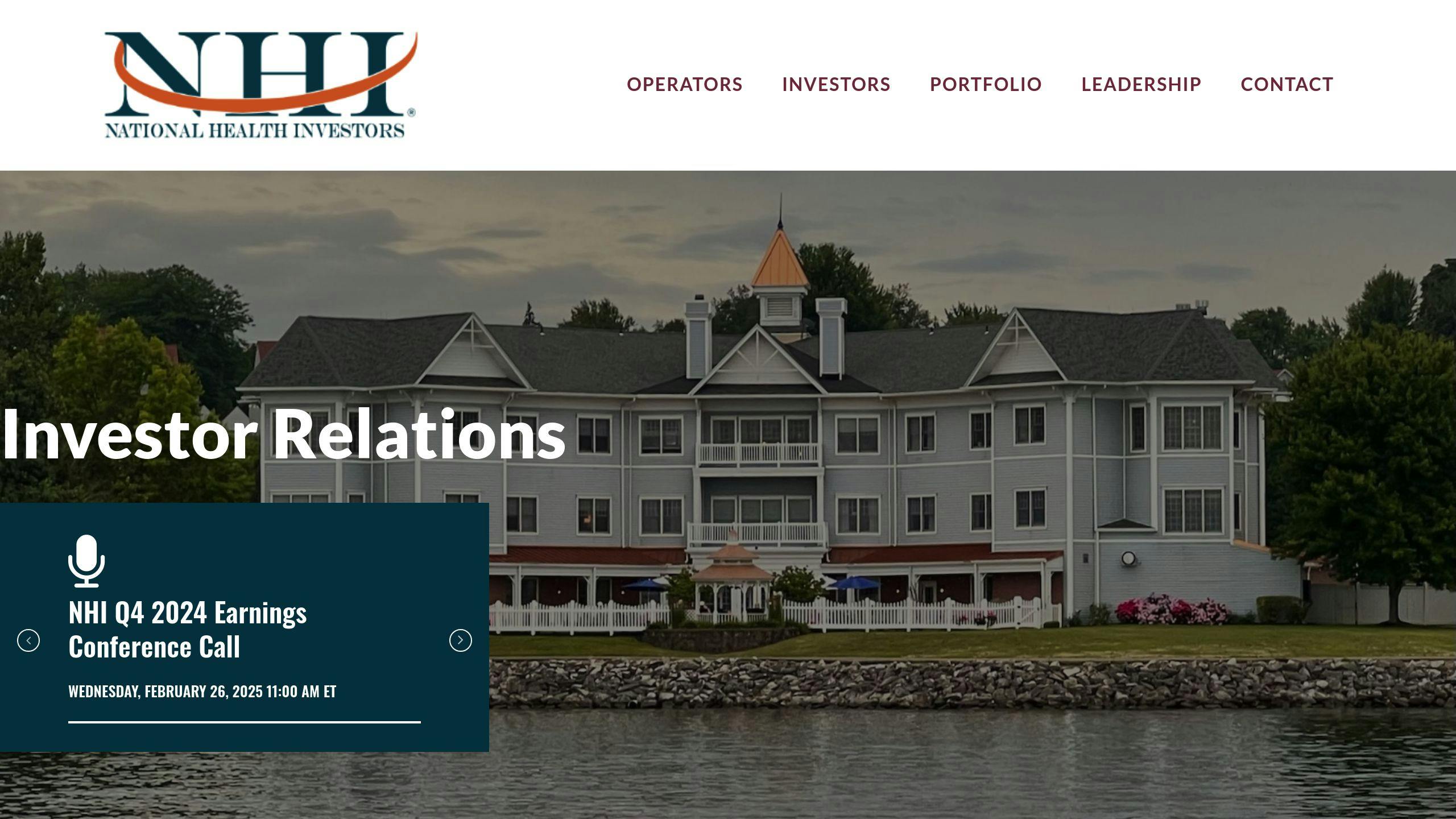 National Health Investors