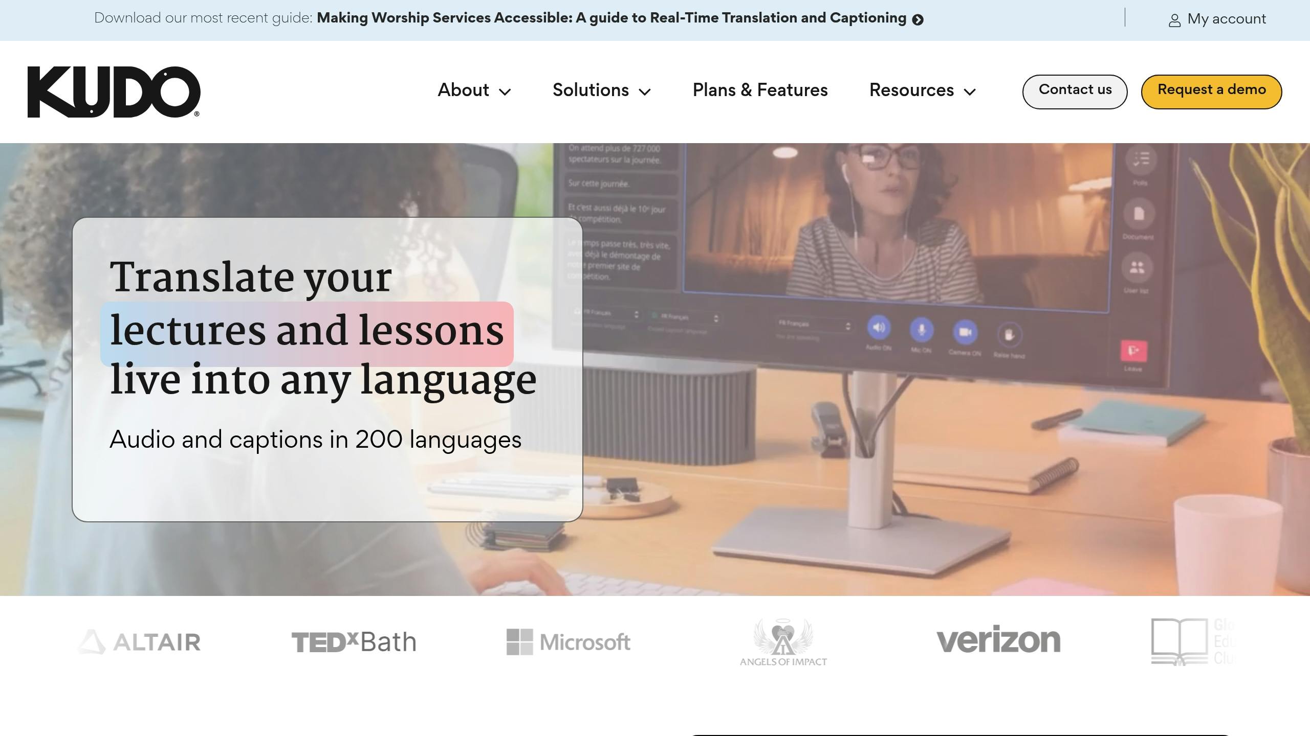 Meeting Translation: KUDO