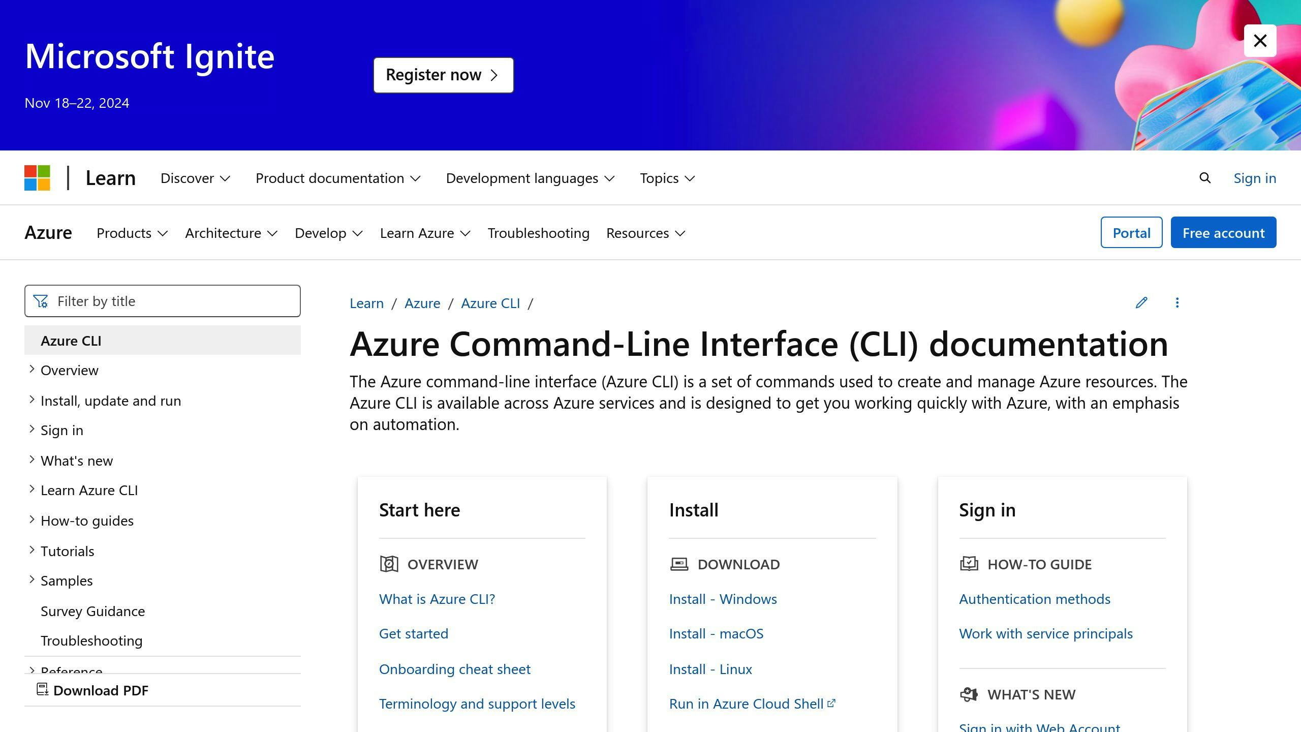 Azure CLI