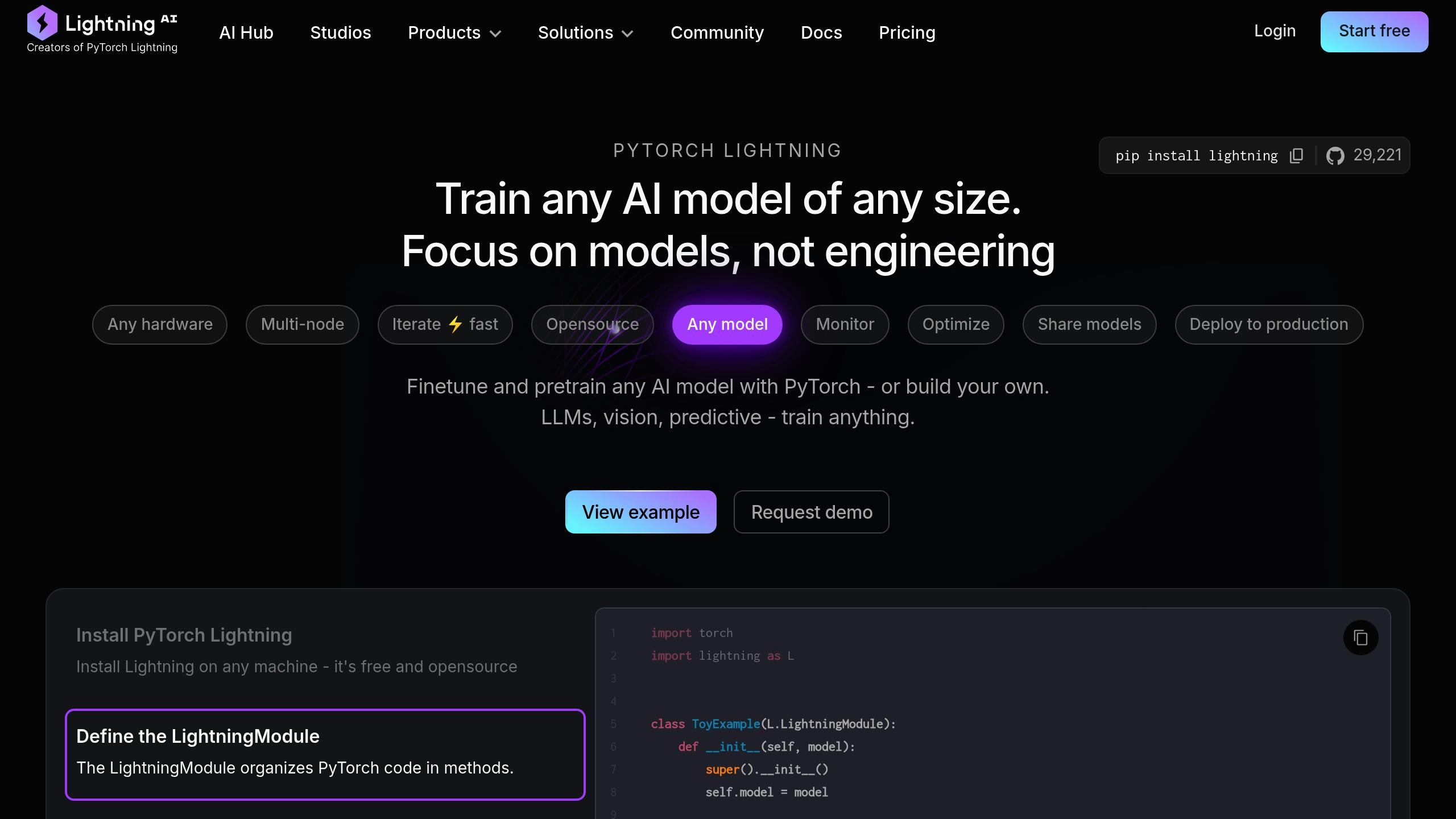 PyTorch Lightning