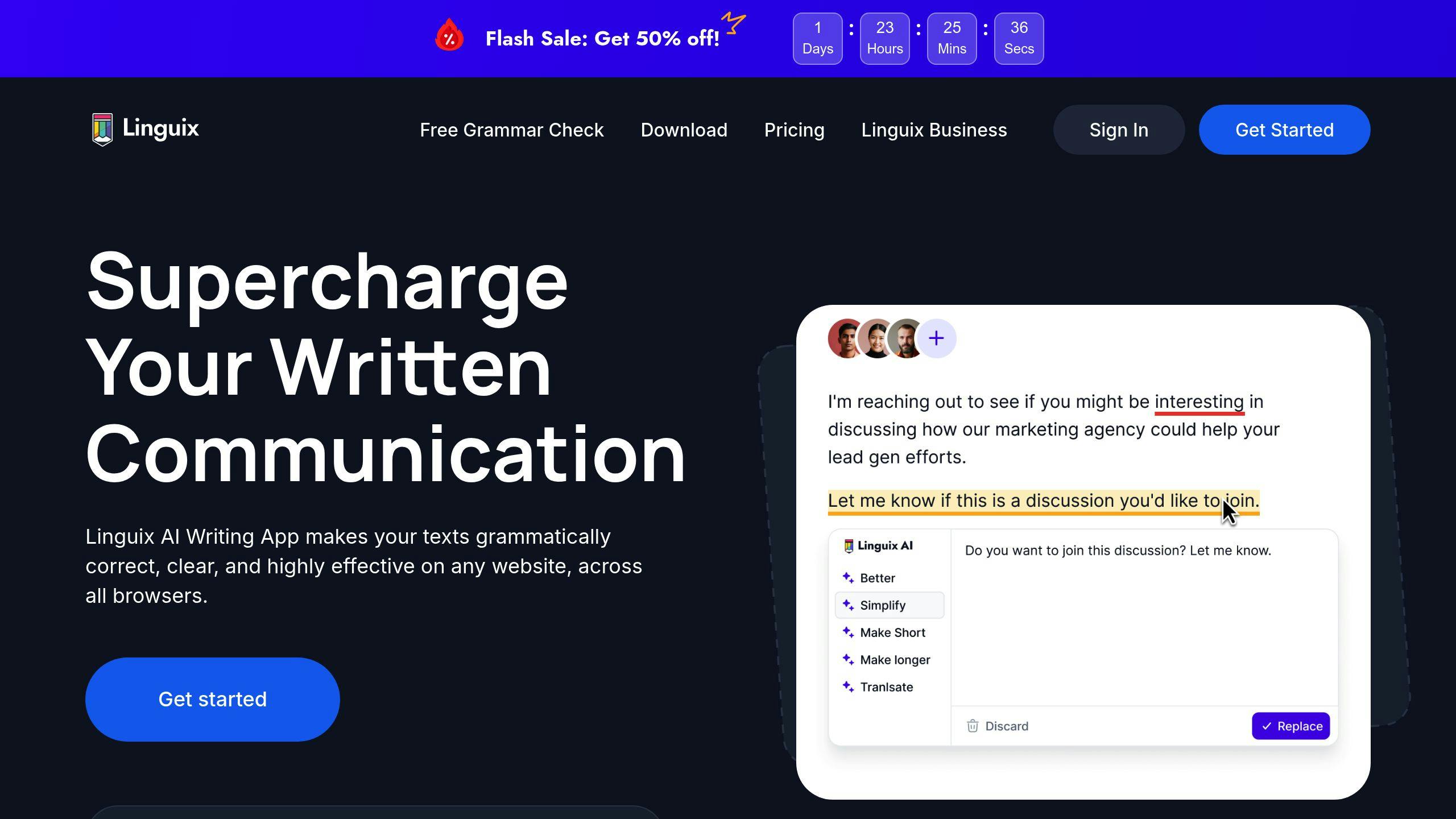 AI-powered Grammar Tools: Linguix