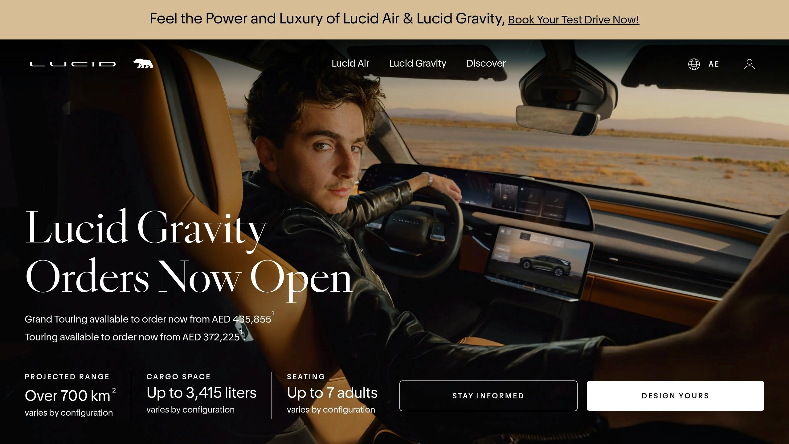 Lucid Gravity