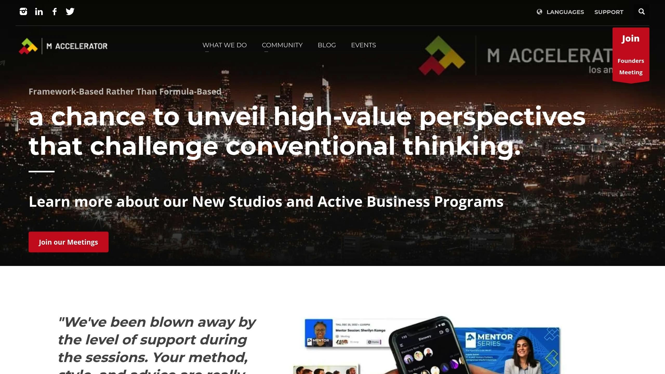 M Accelerator