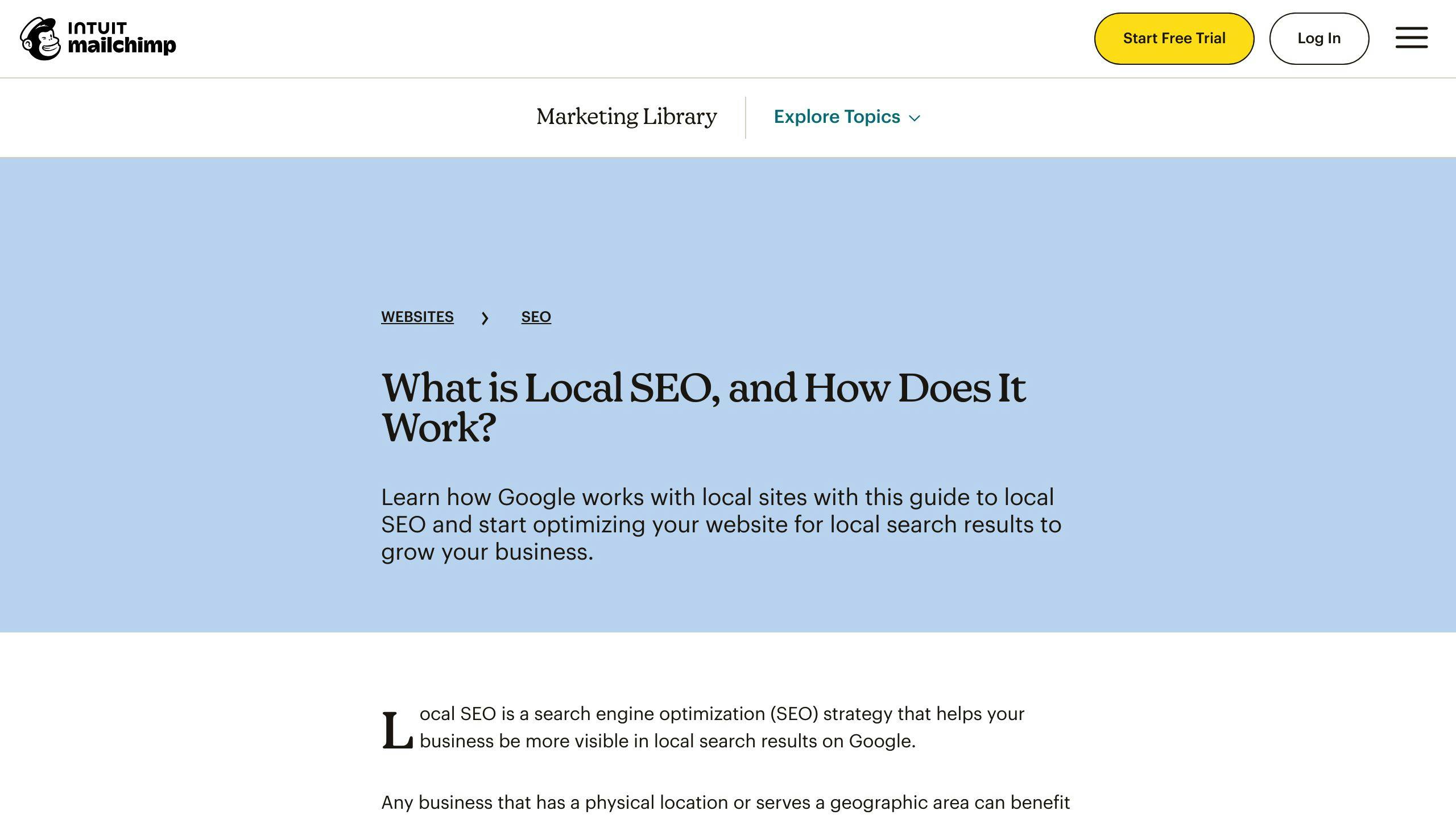 Local SEO