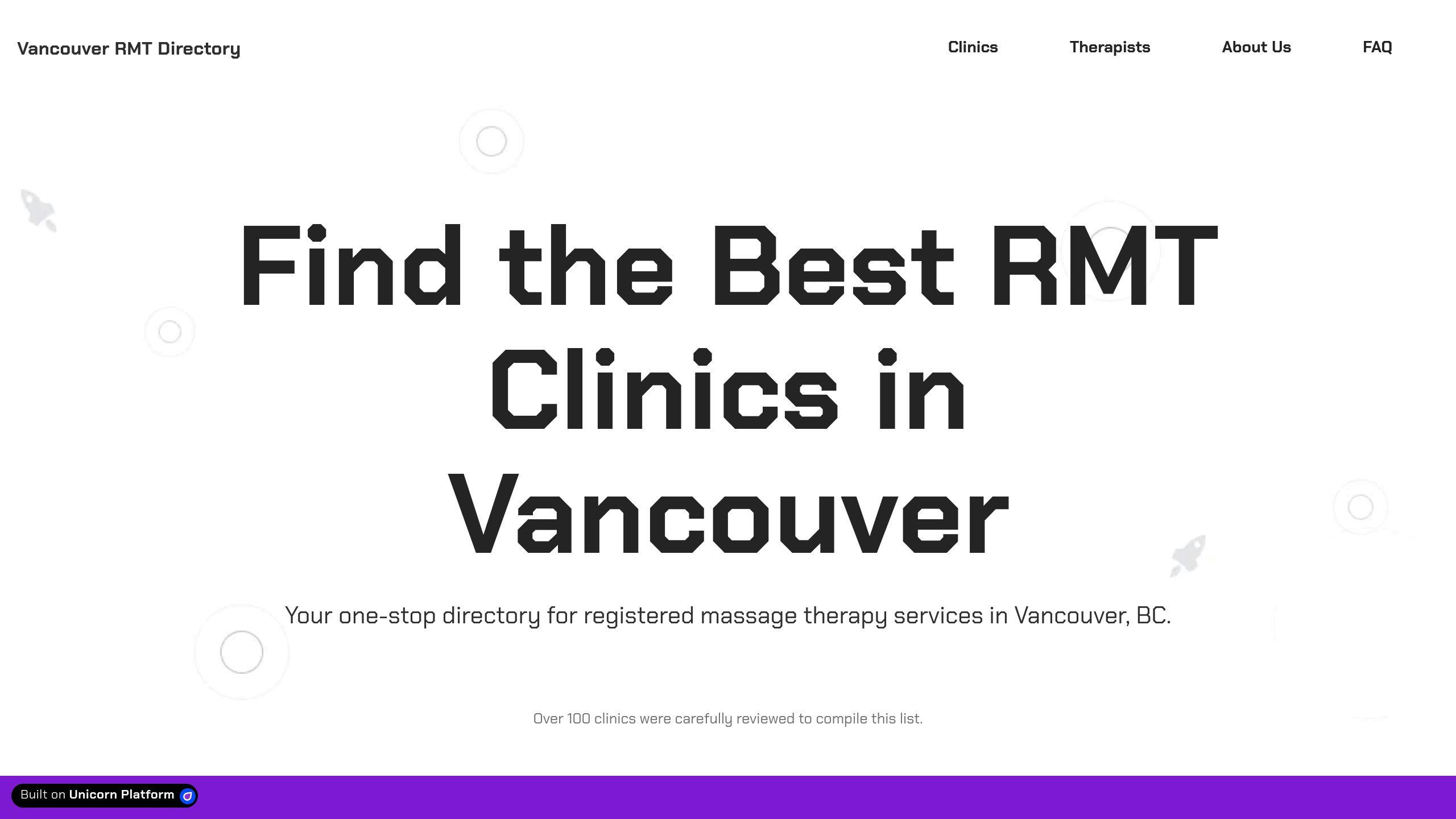 Vancouver RMT Directory