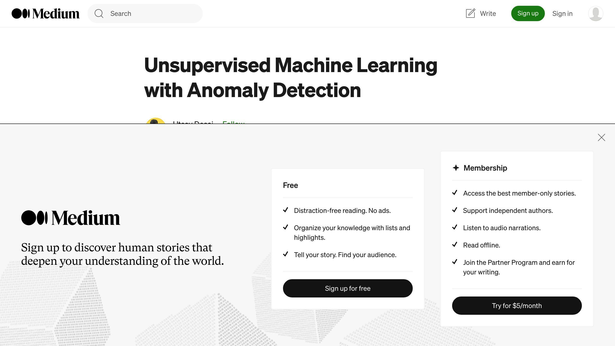 Anomaly Detection