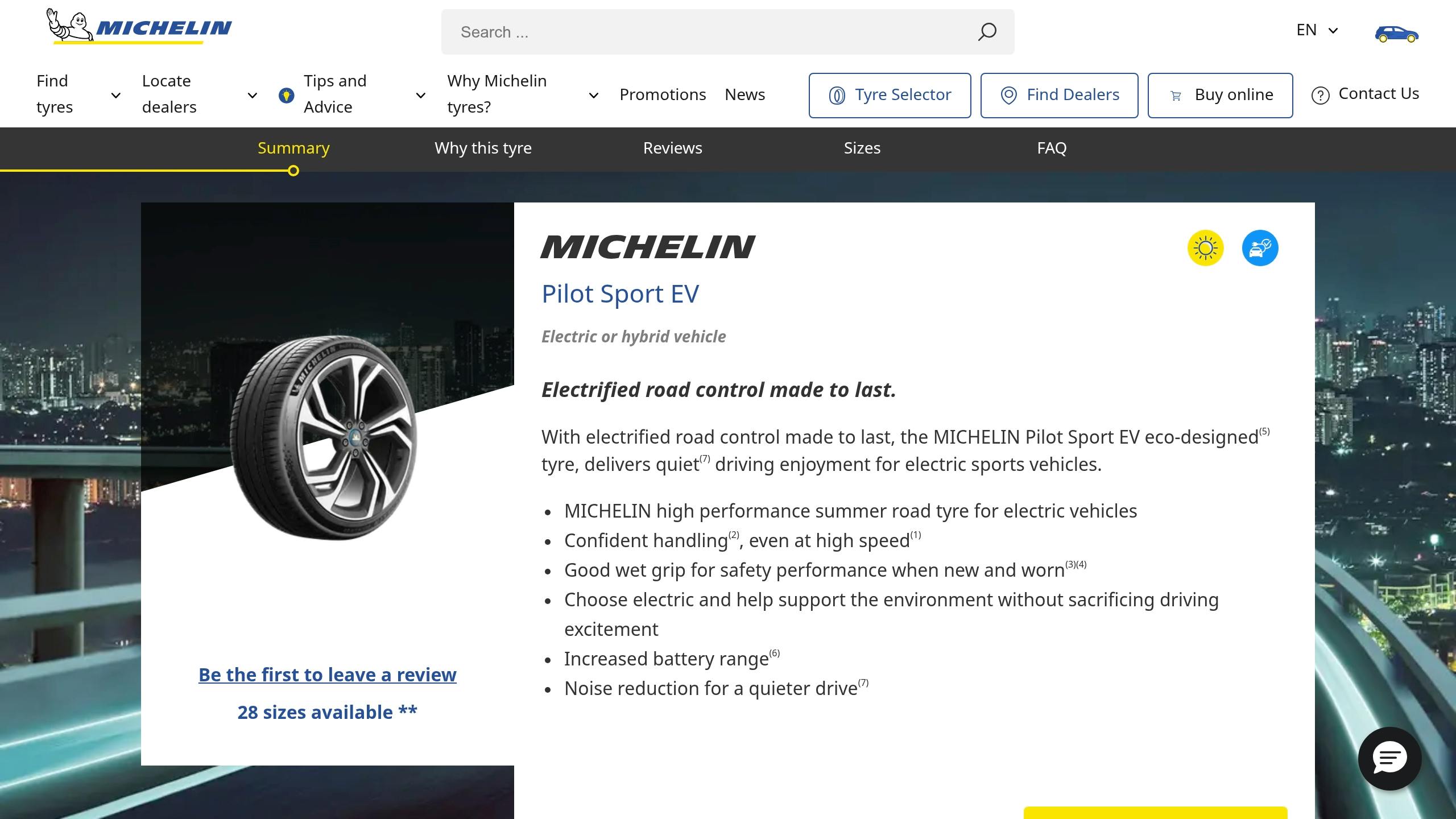 Michelin Pilot Sport EV