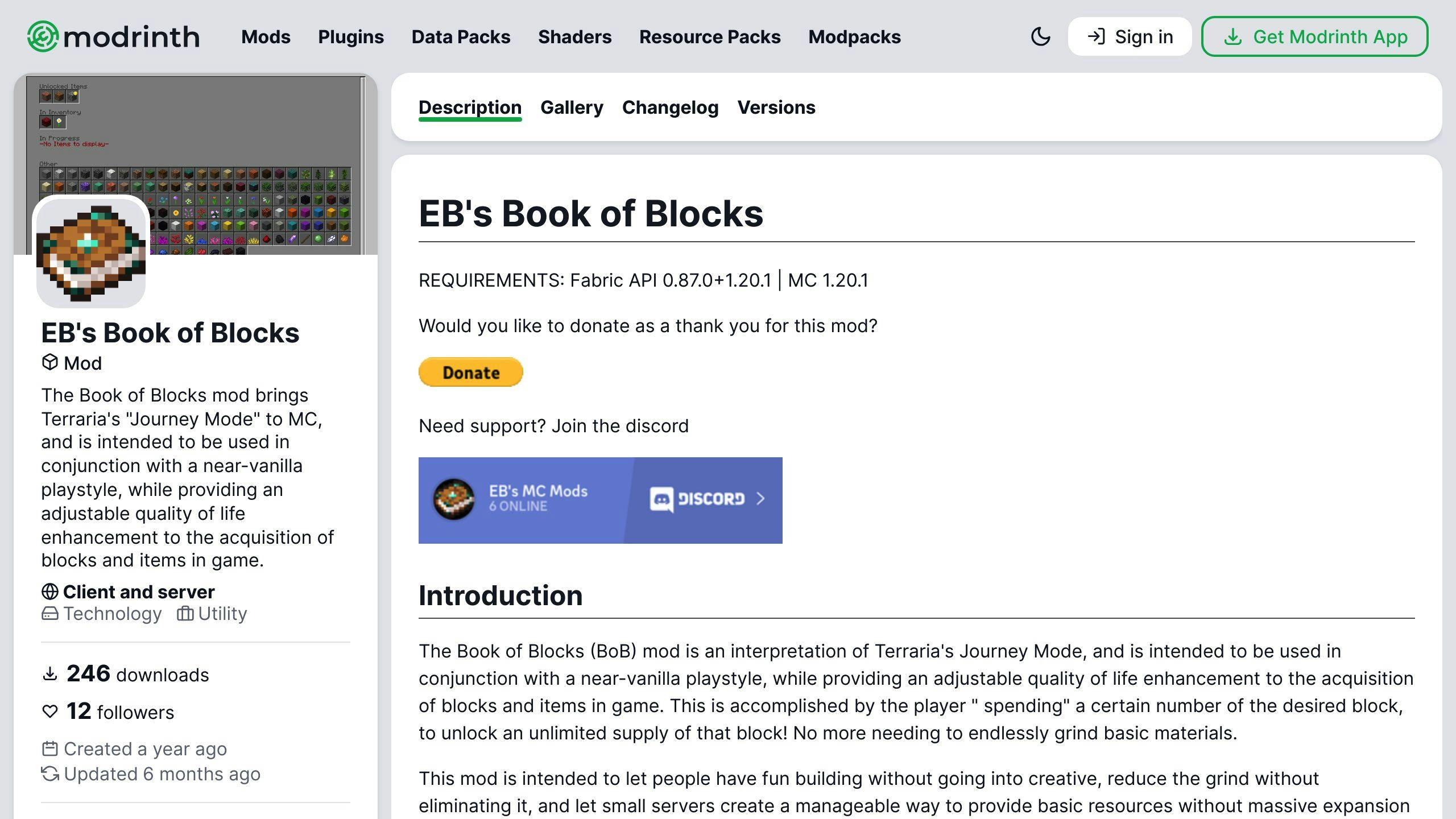 EB's Book of Blocks