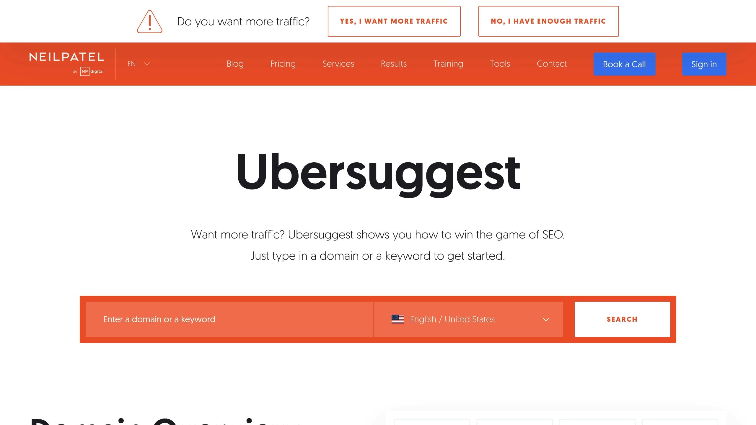 Ubersuggest