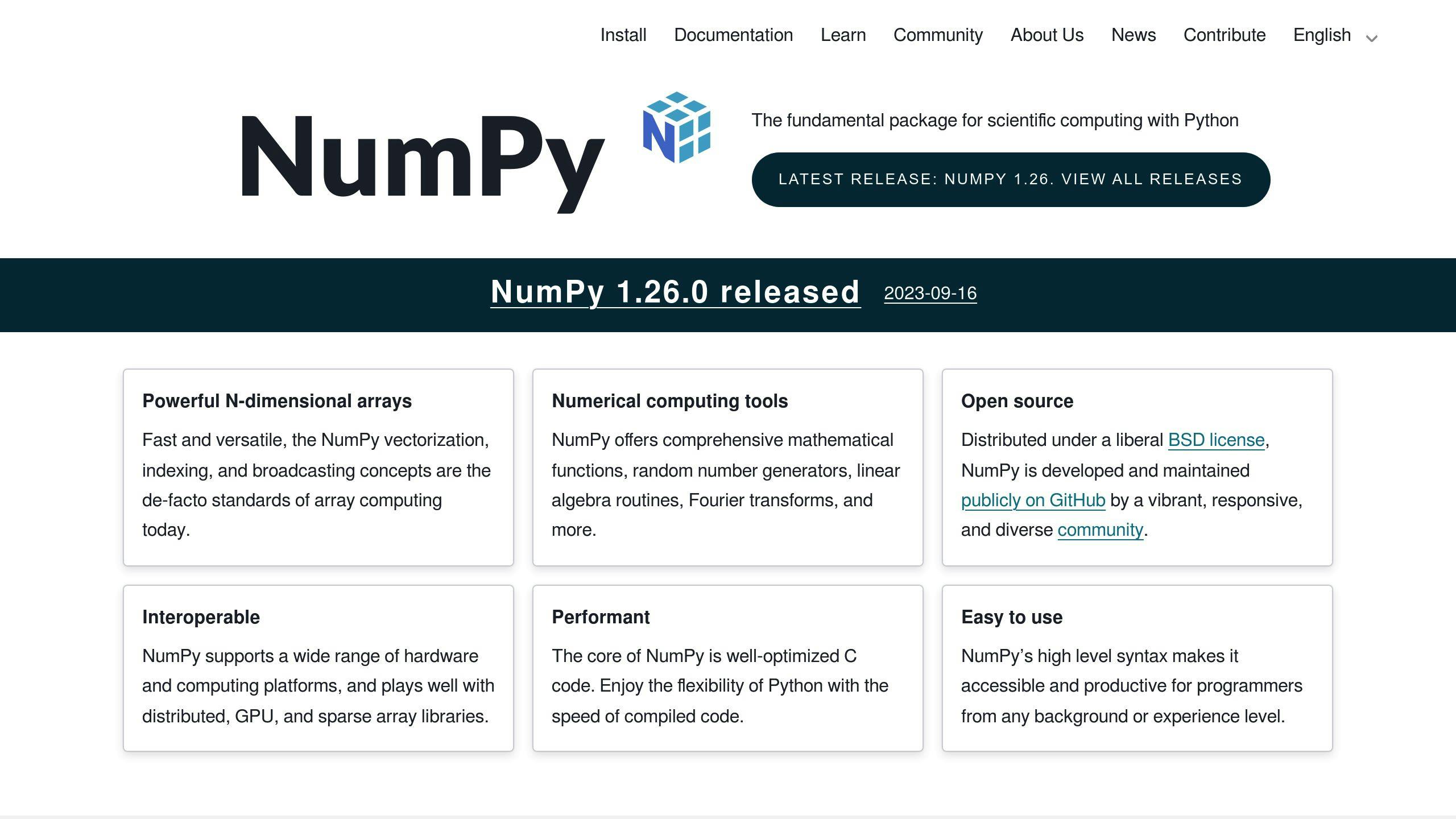 NumPy