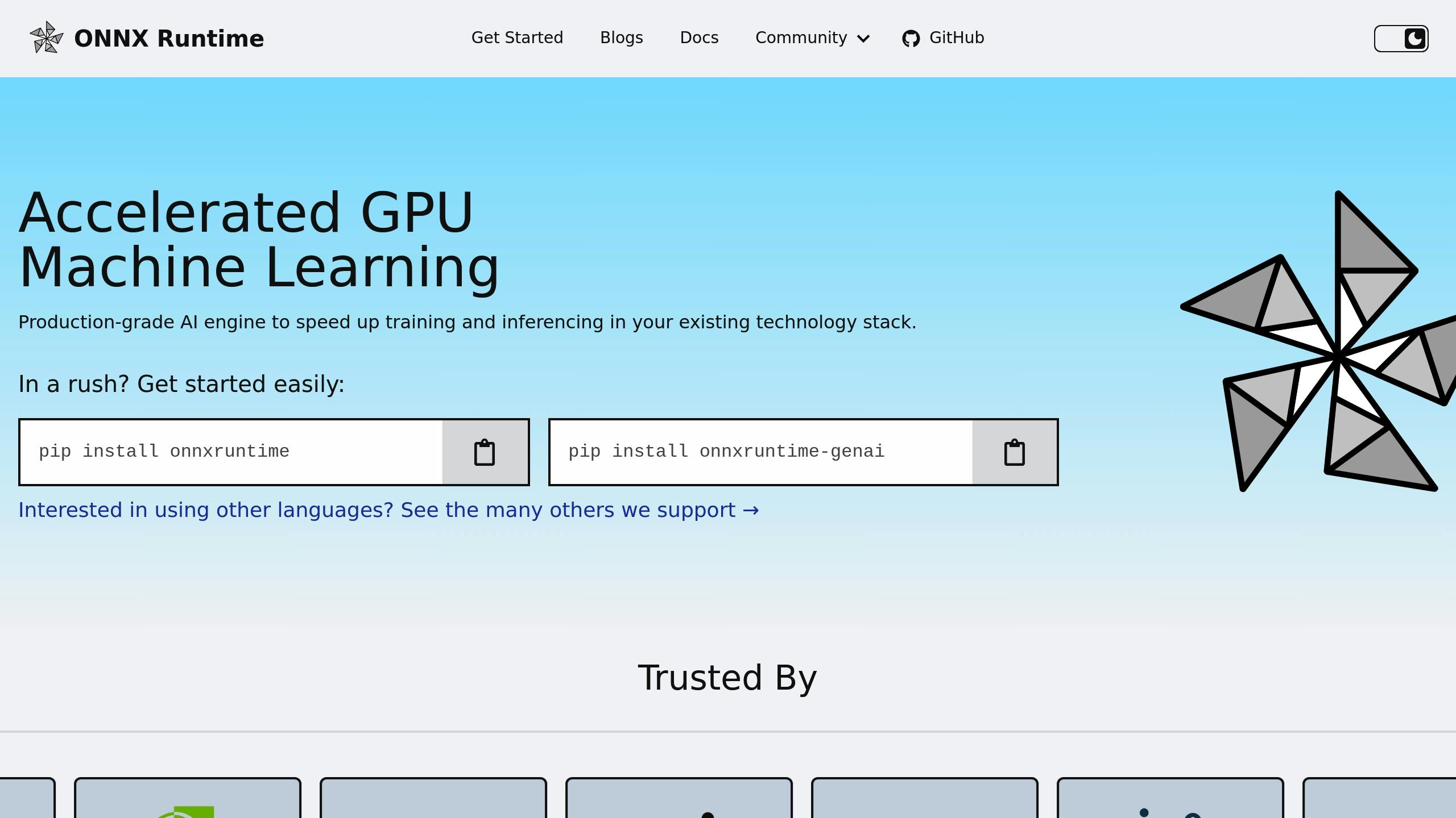 ONNX Runtime