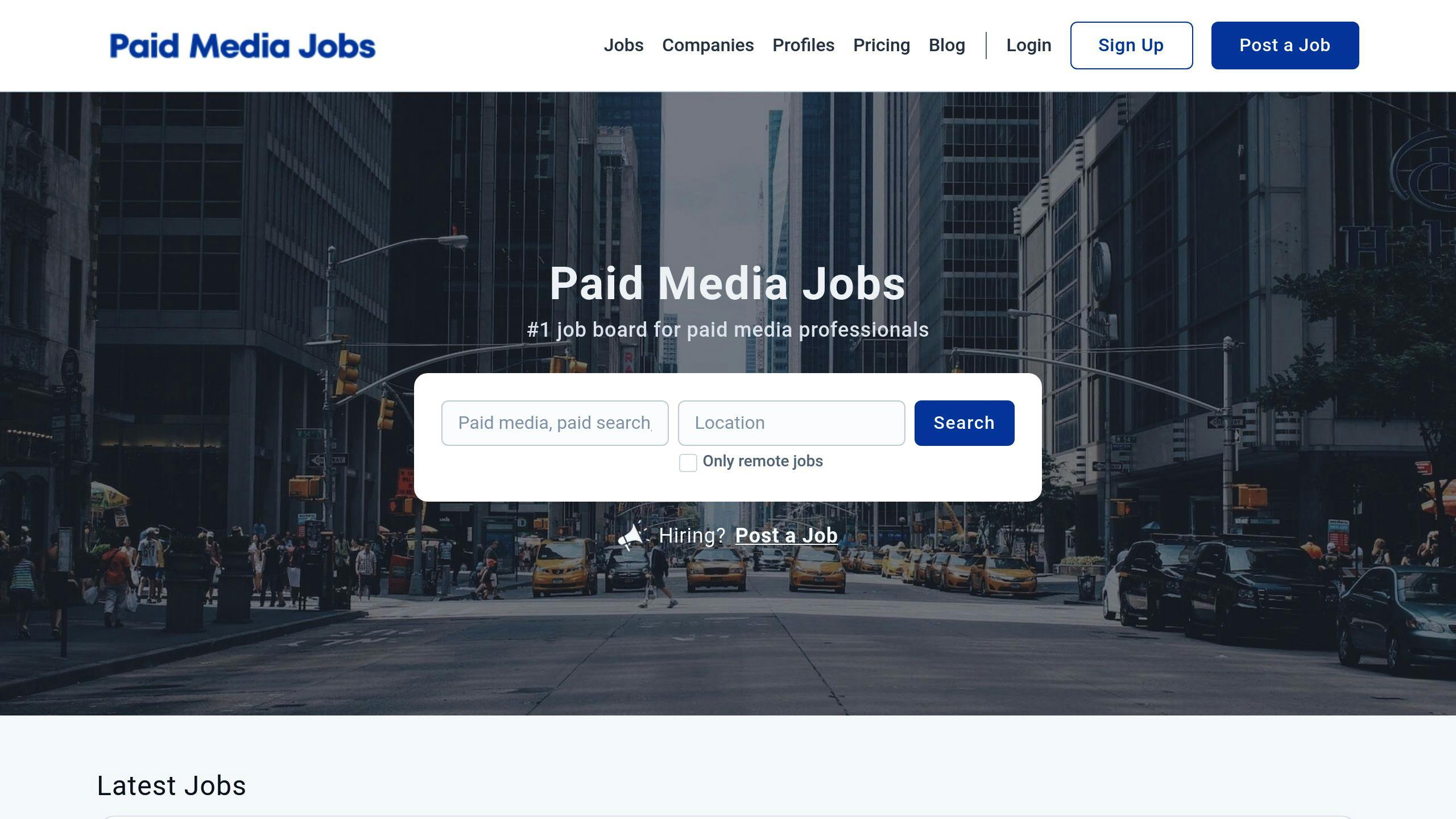 Paid Media Jobs