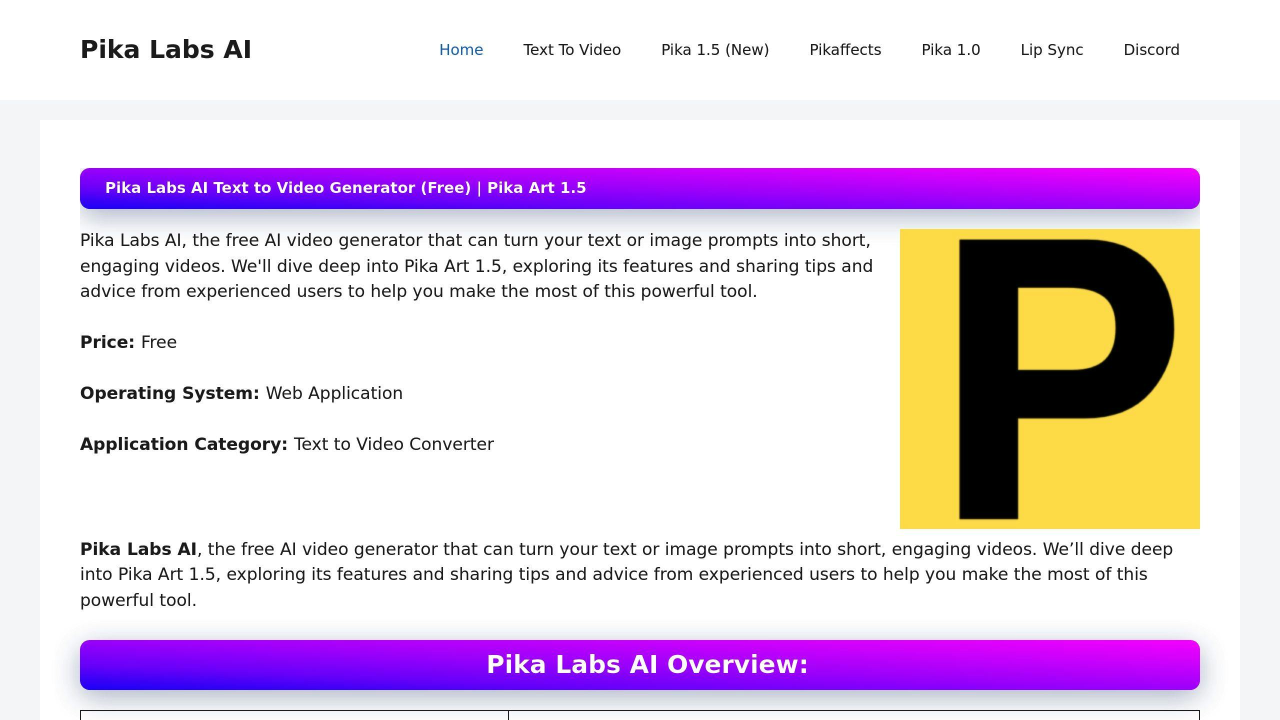 Pika Labs