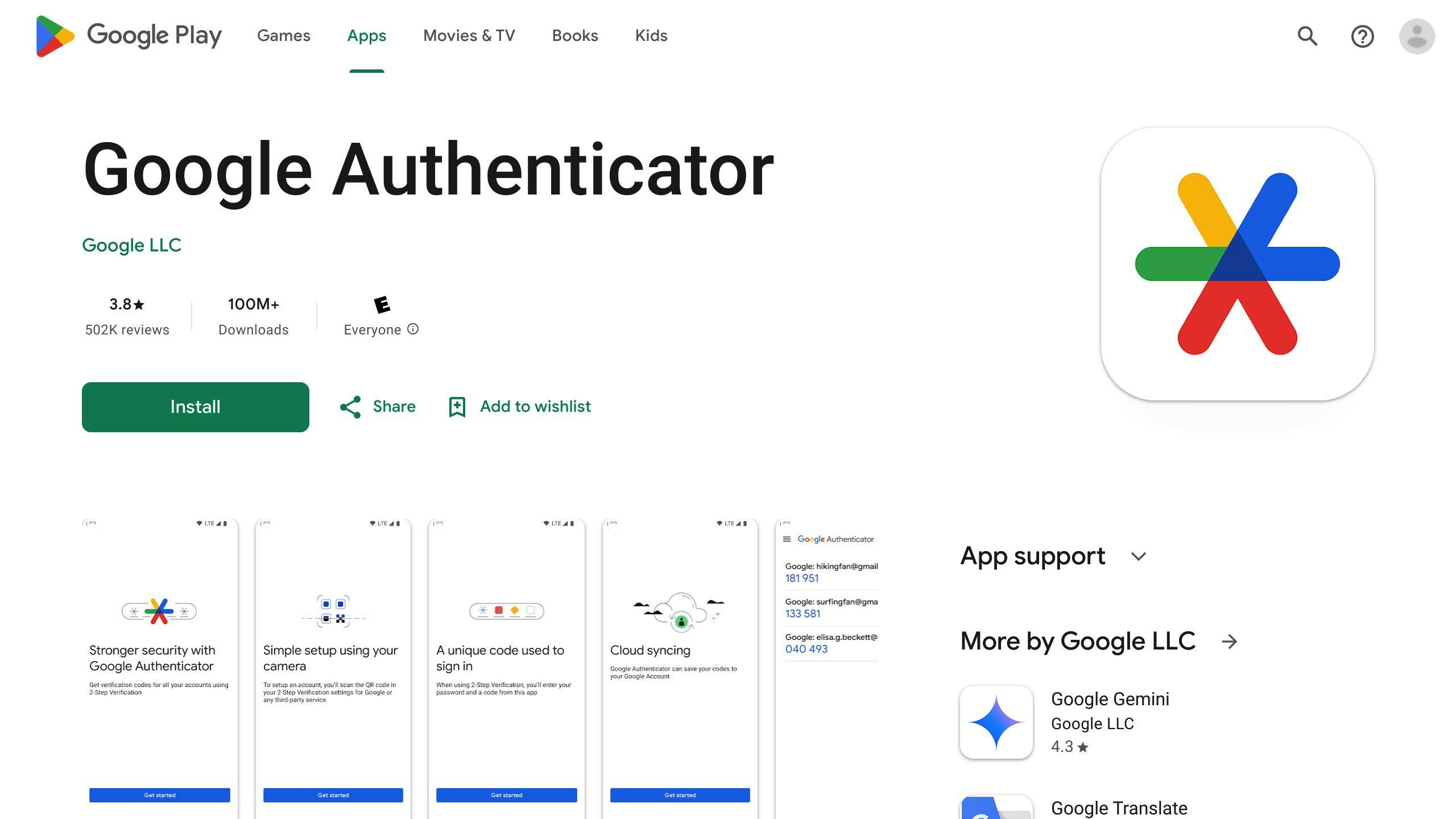 Google Authenticator