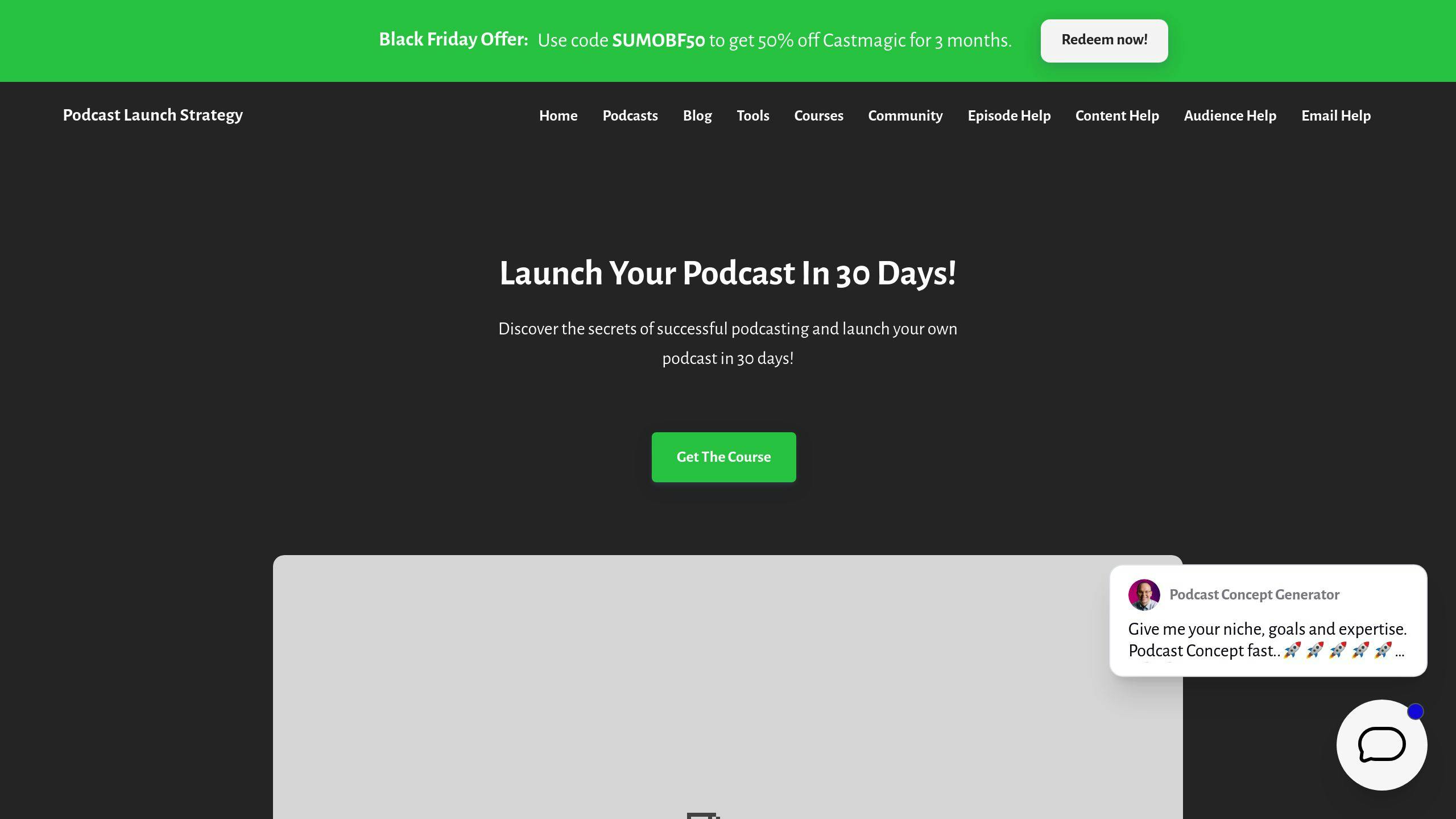 Podcast Launch Strategy