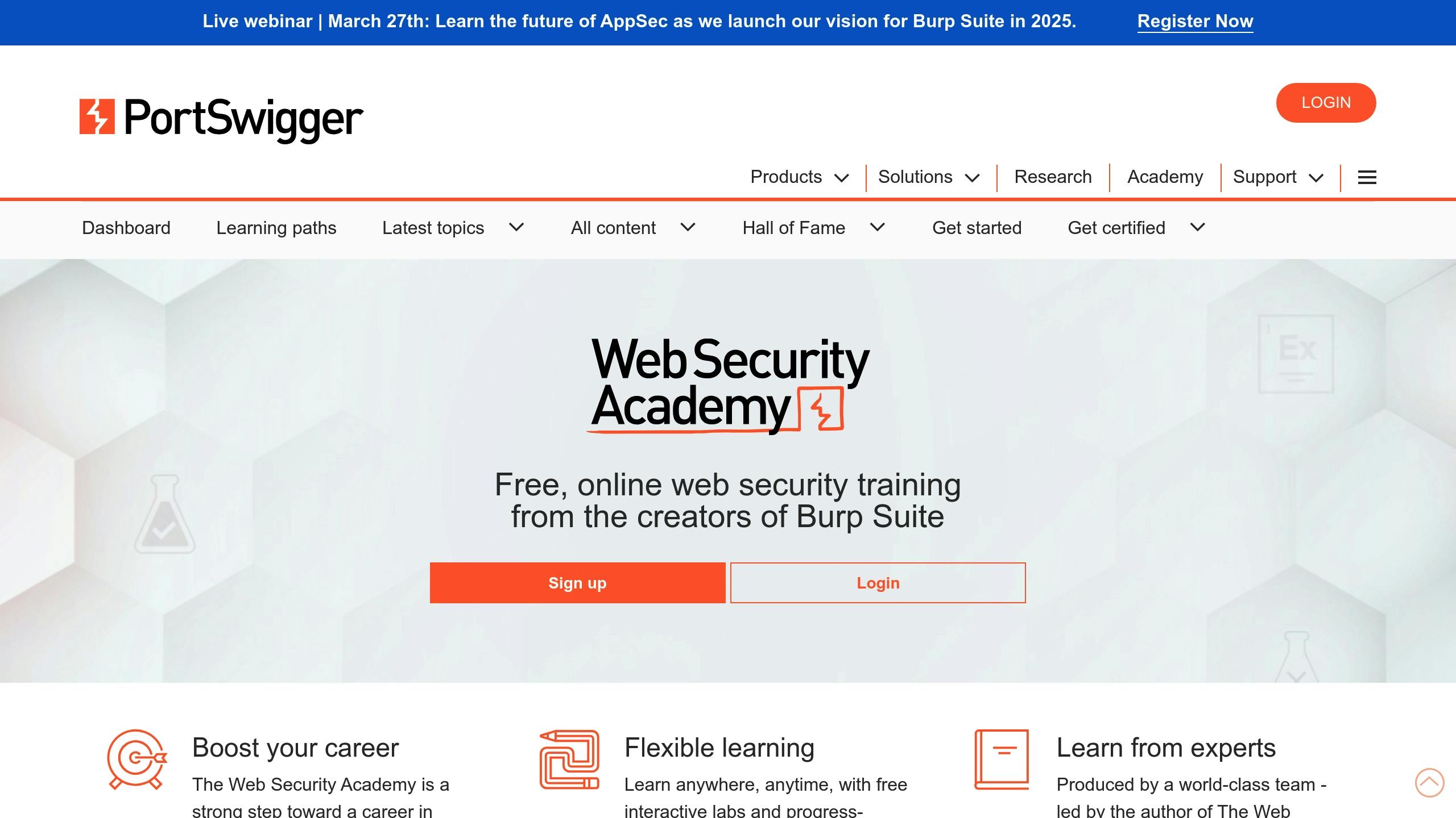 Web Security Academy
