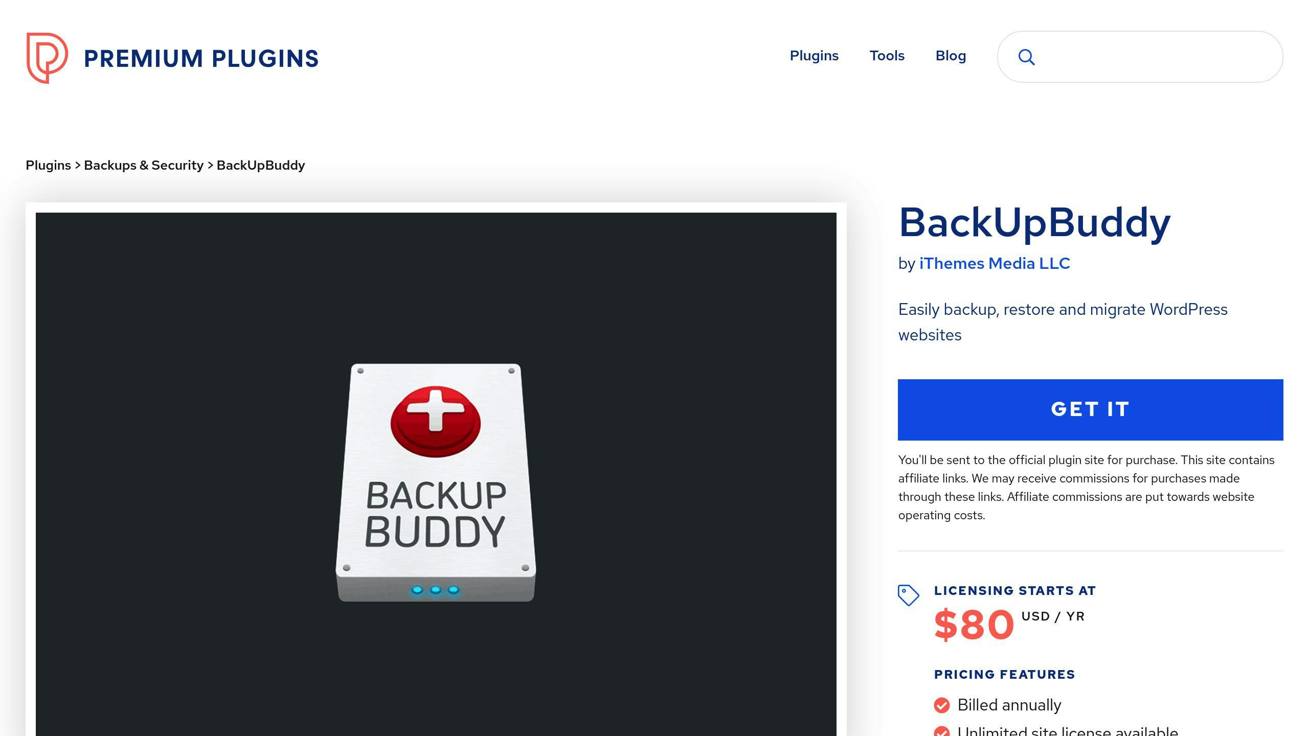 BackupBuddy
