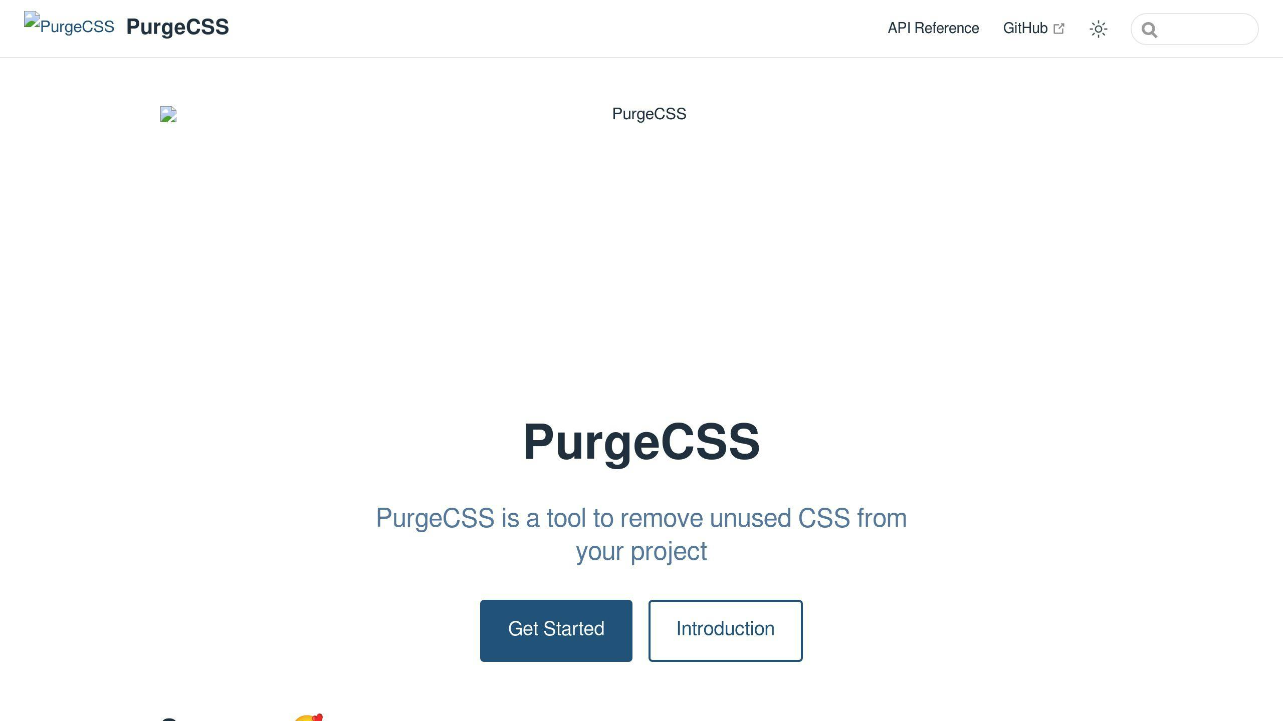 PurgeCSS