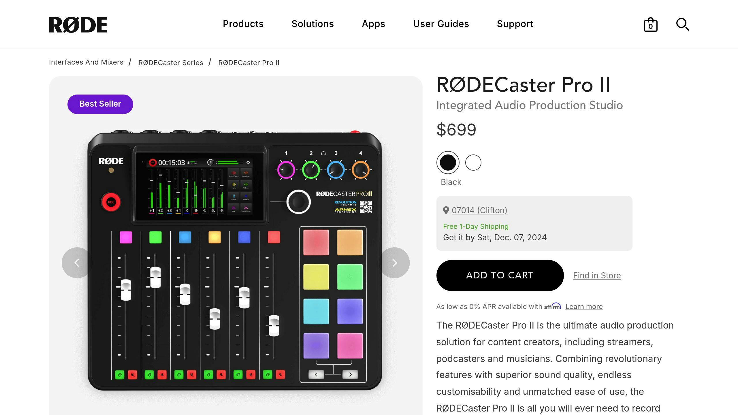 RØDECaster Pro II