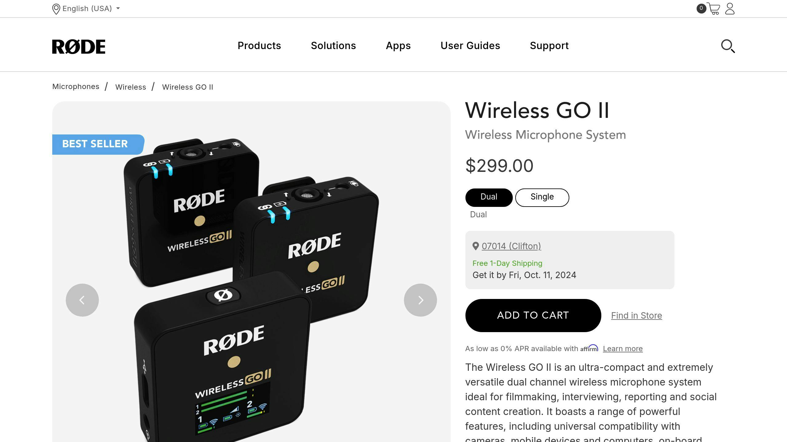 Rode Wireless Go II