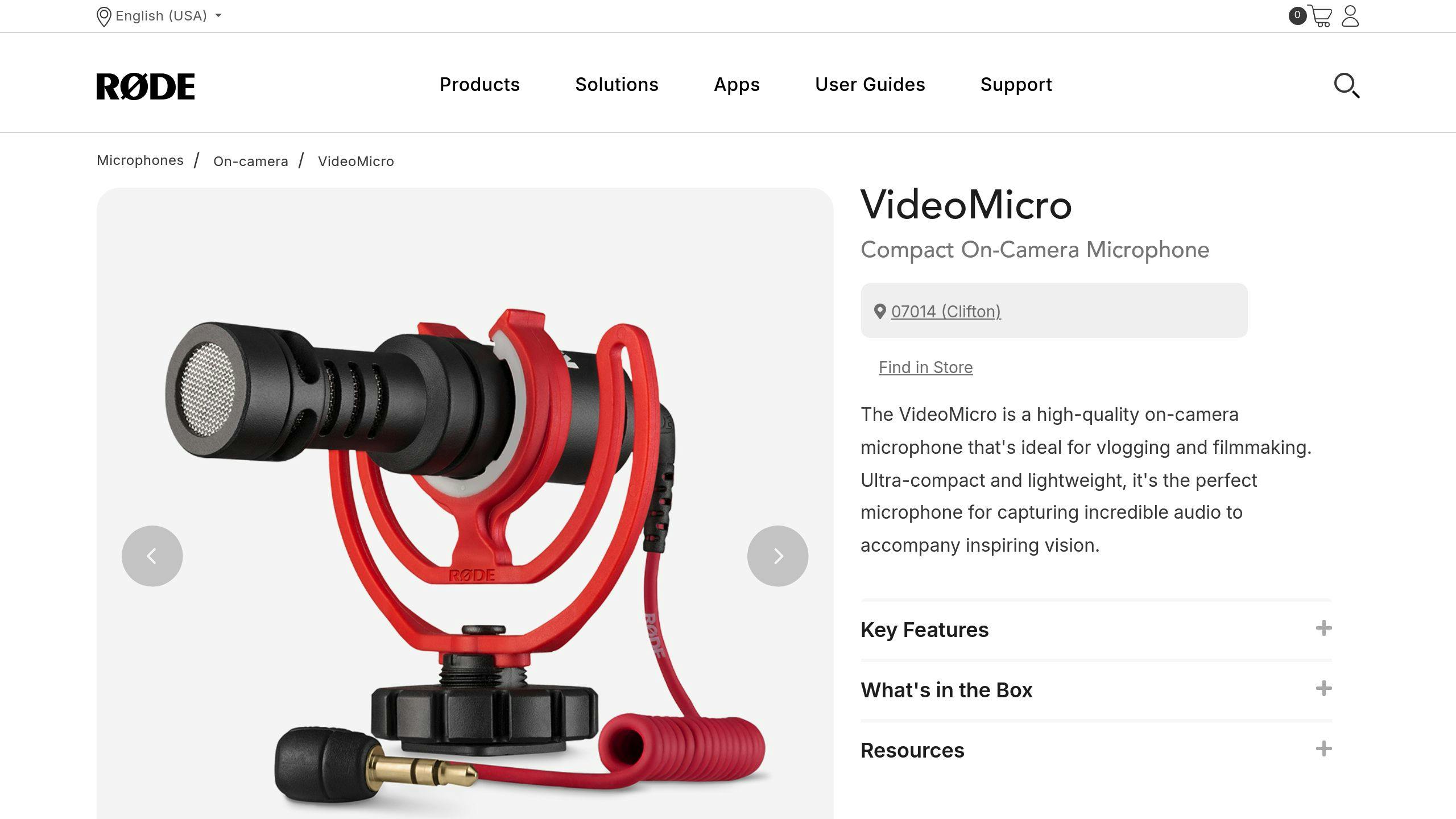 Rode VideoMicro