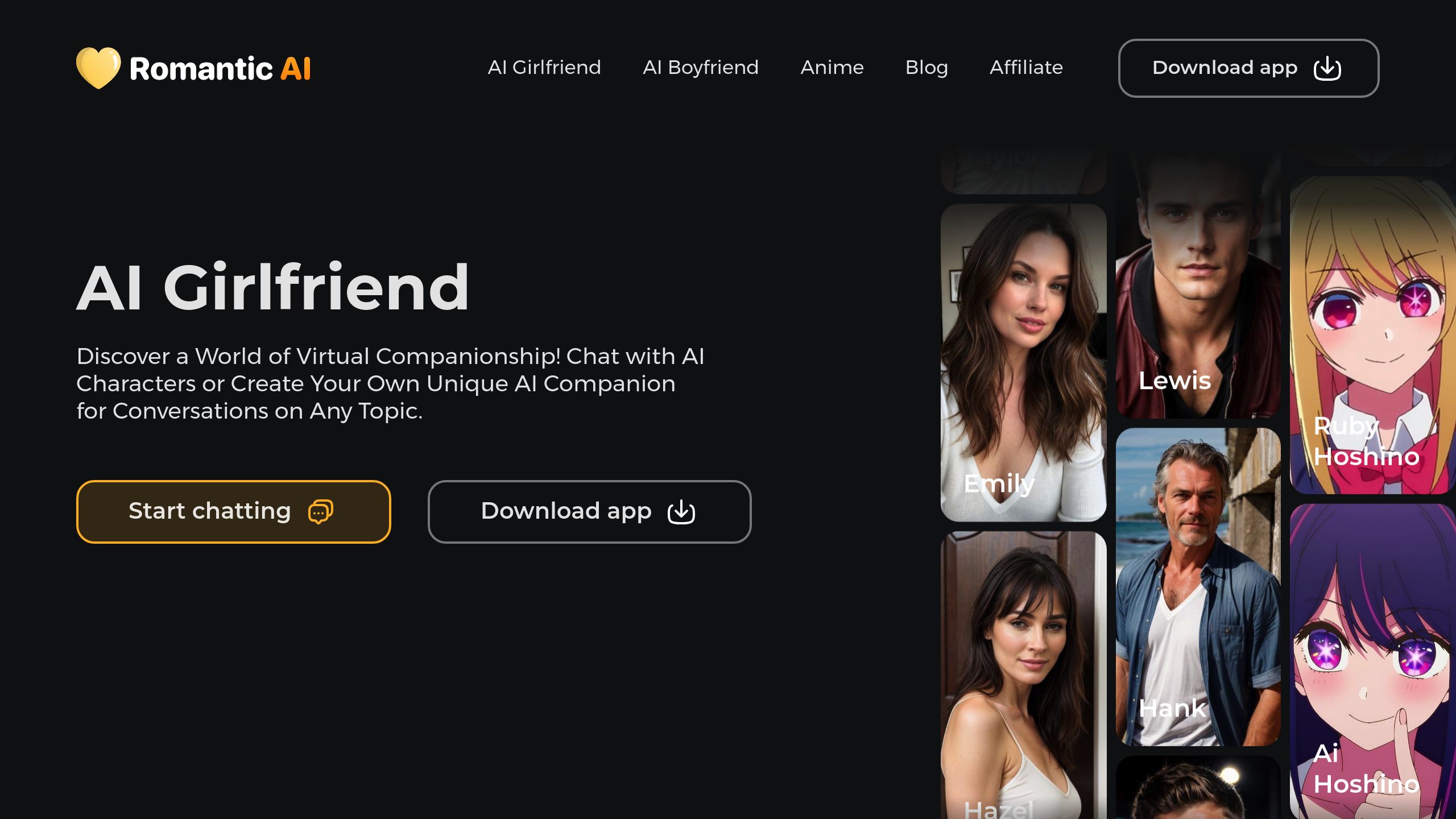 ai girlfriend chat