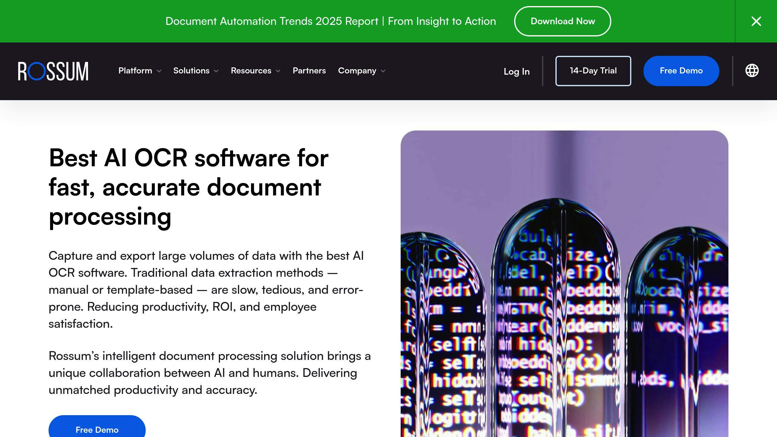 Rossum AI OCR