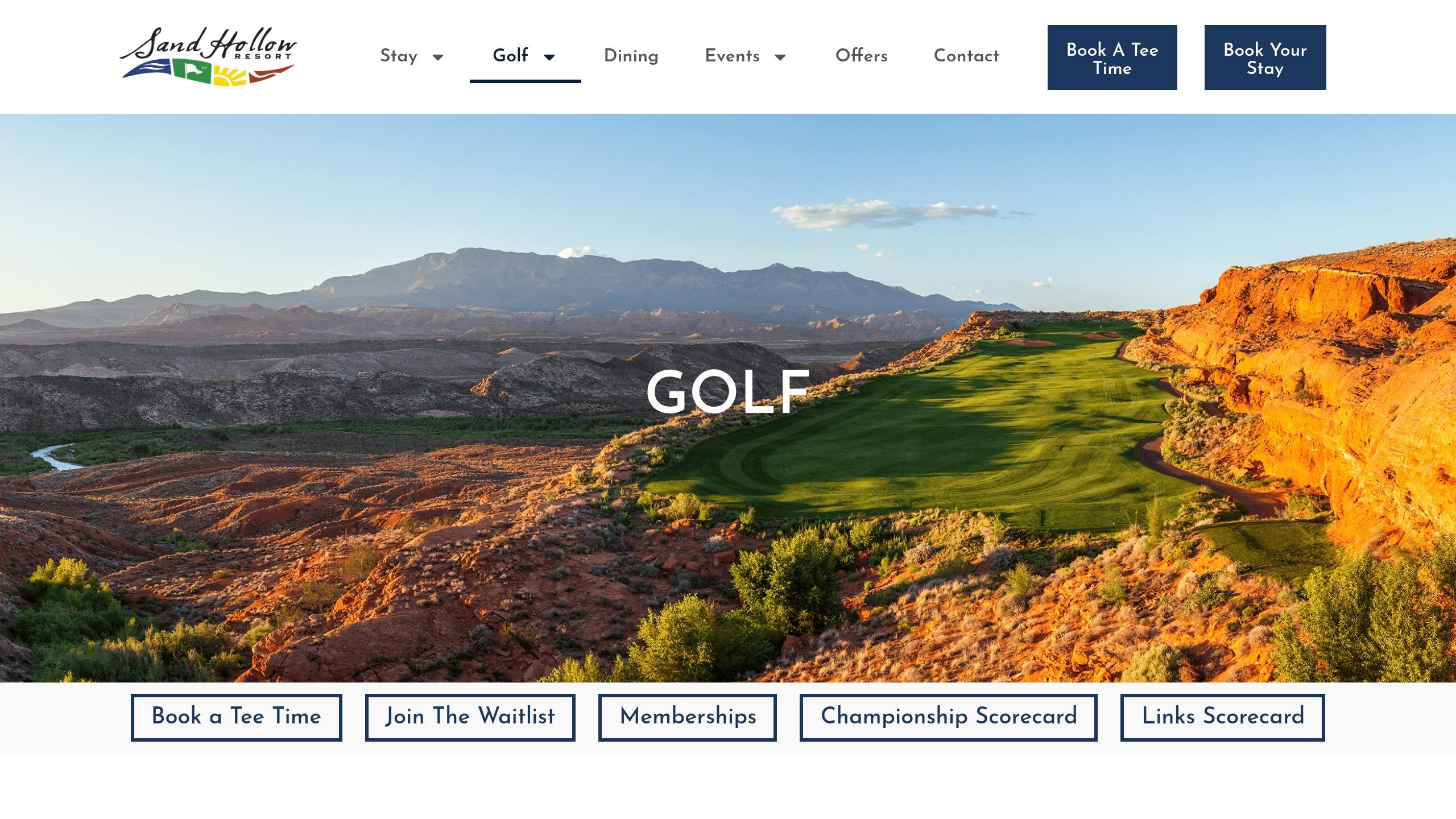 Sand Hollow Golf Course