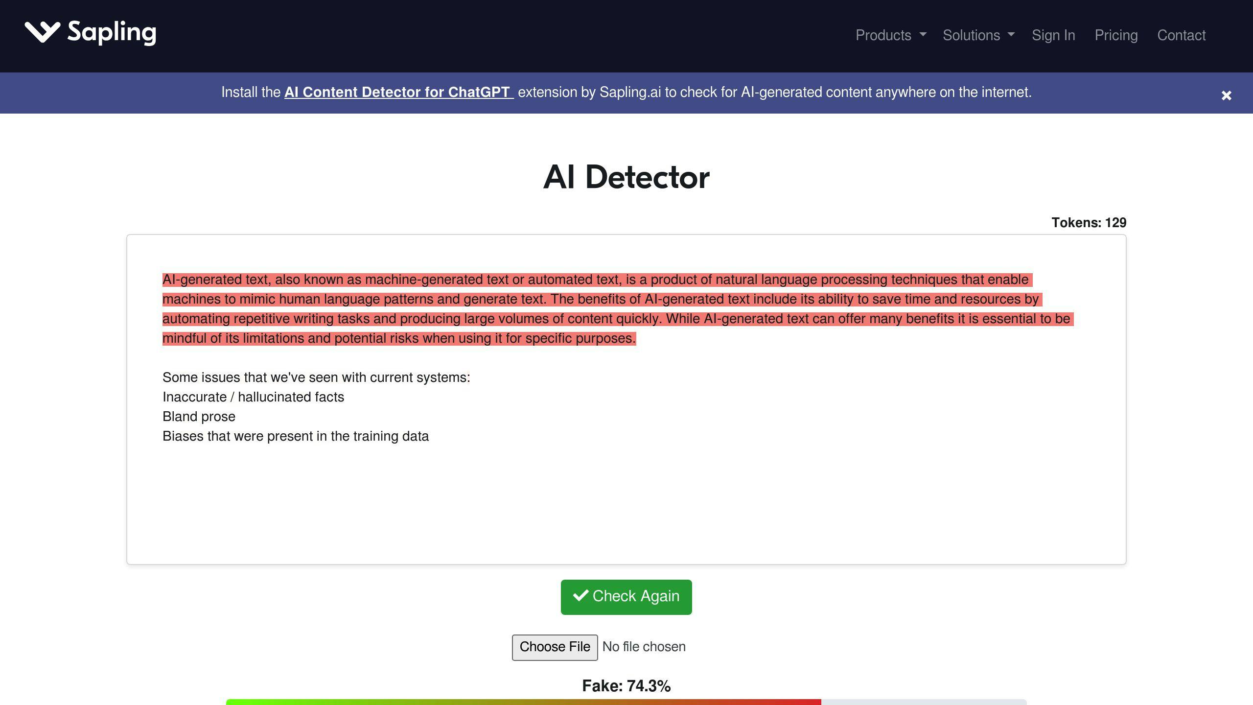 Sapling.ai