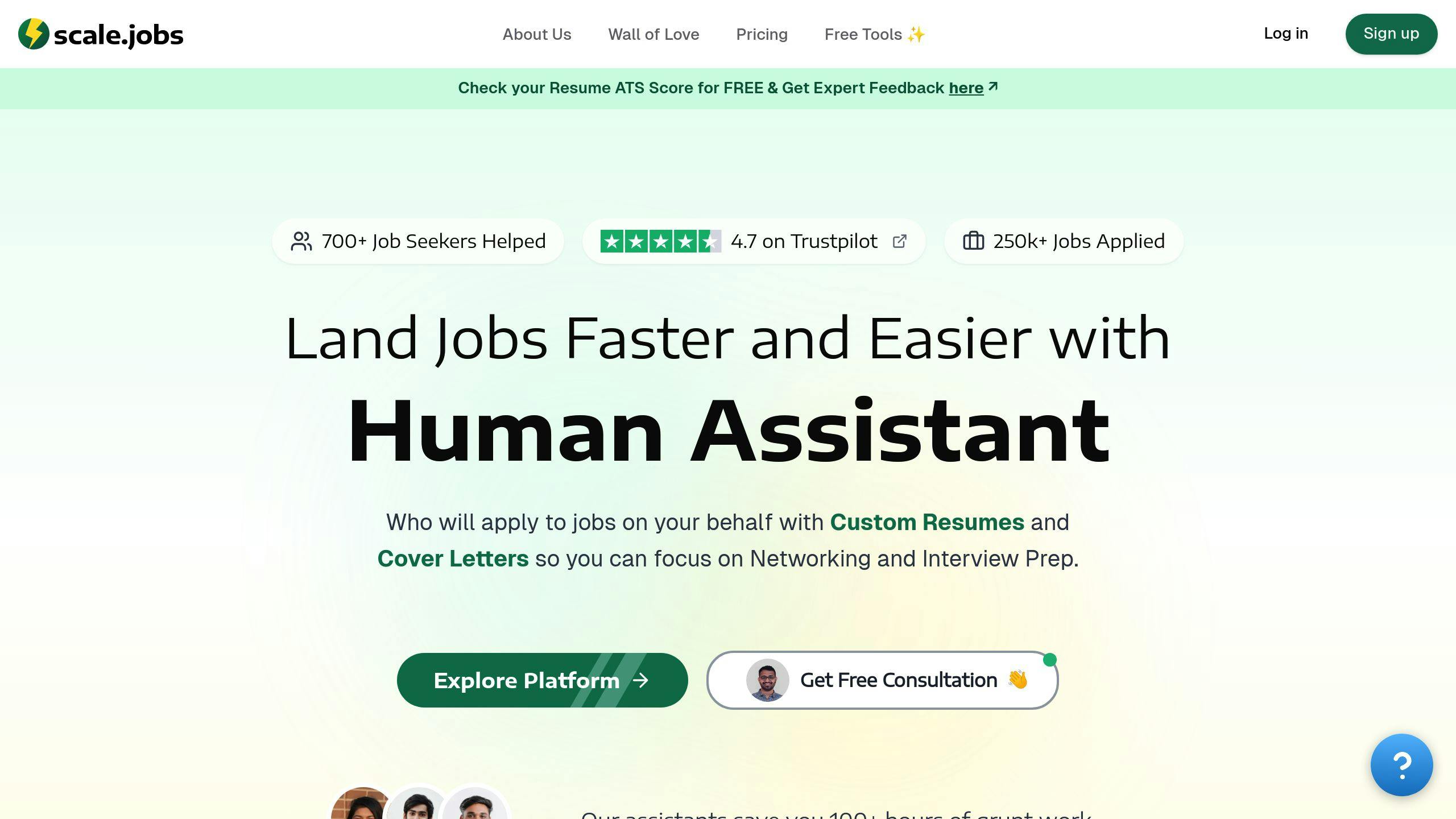 Scale.jobs: Simplifying Job Applications