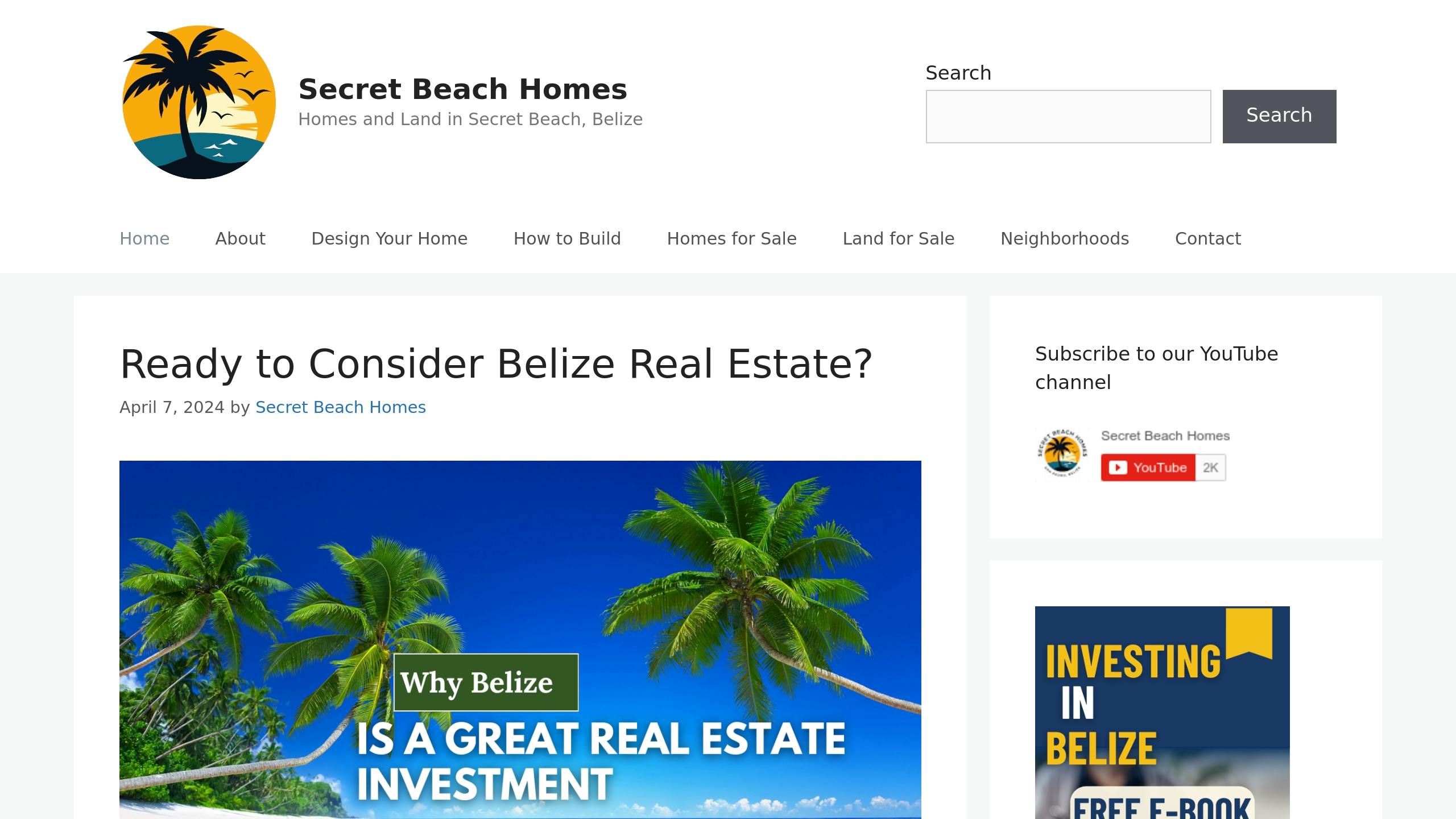 Secret Beach Homes