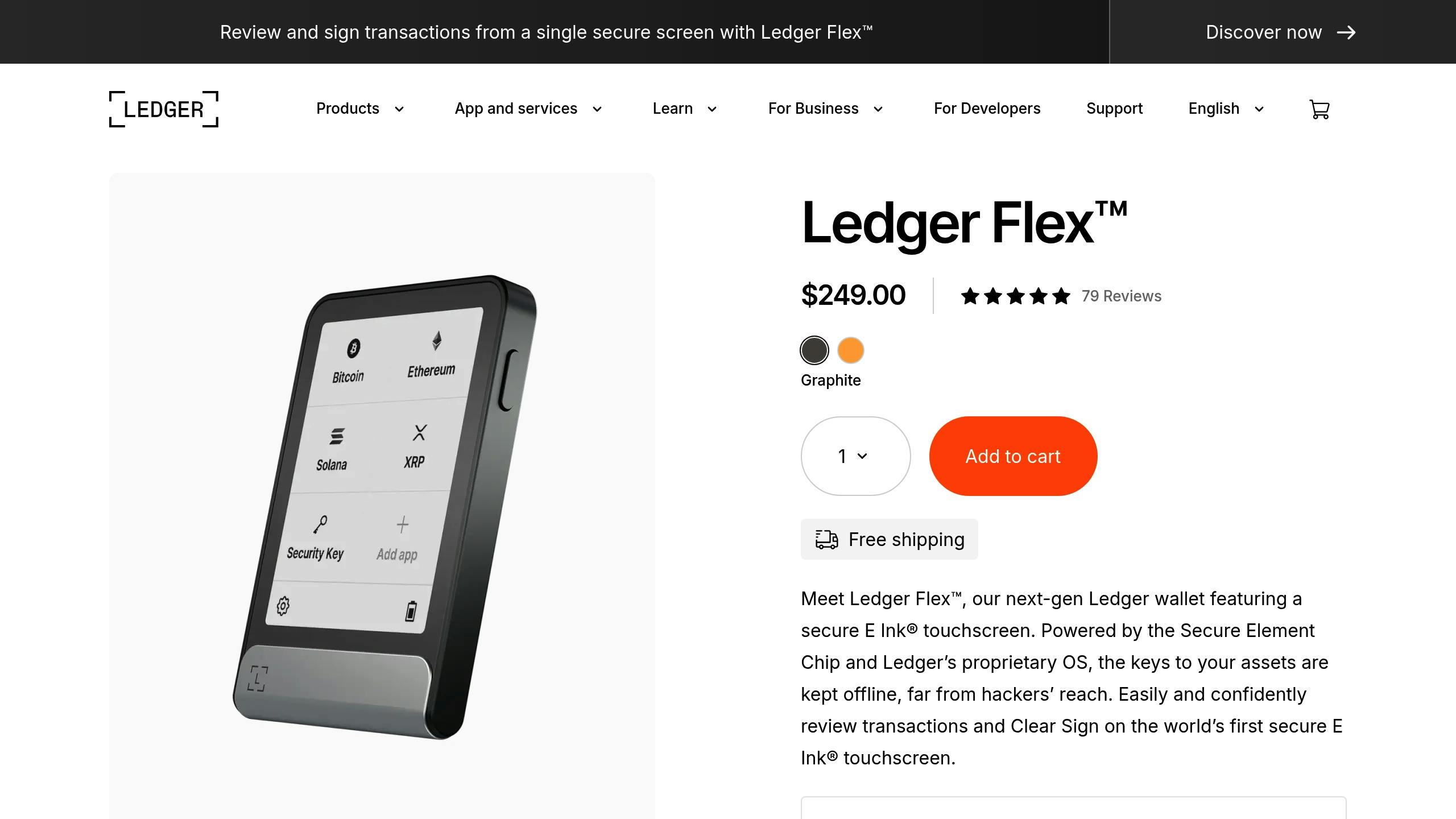 Ledger Flex