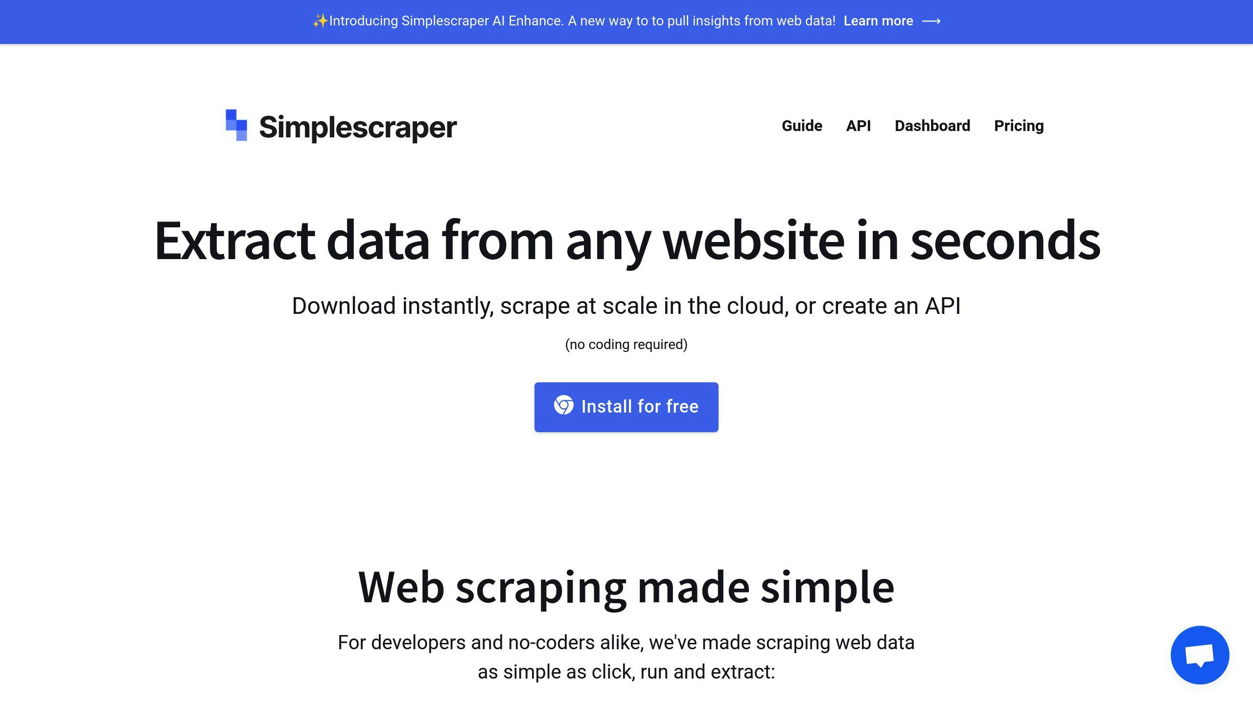 Simplescraper