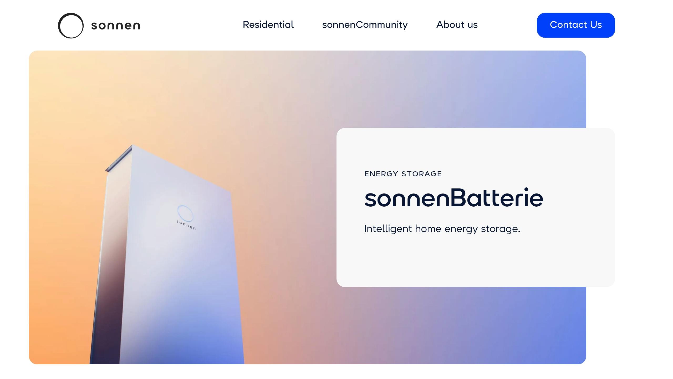 SonnenBatterie