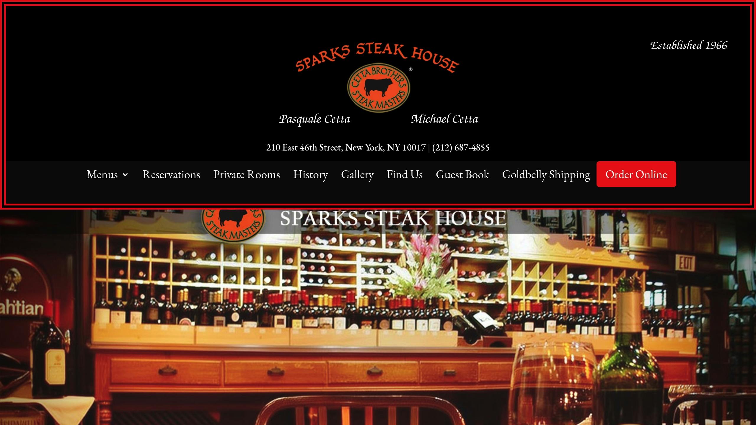 Sparks Steak House