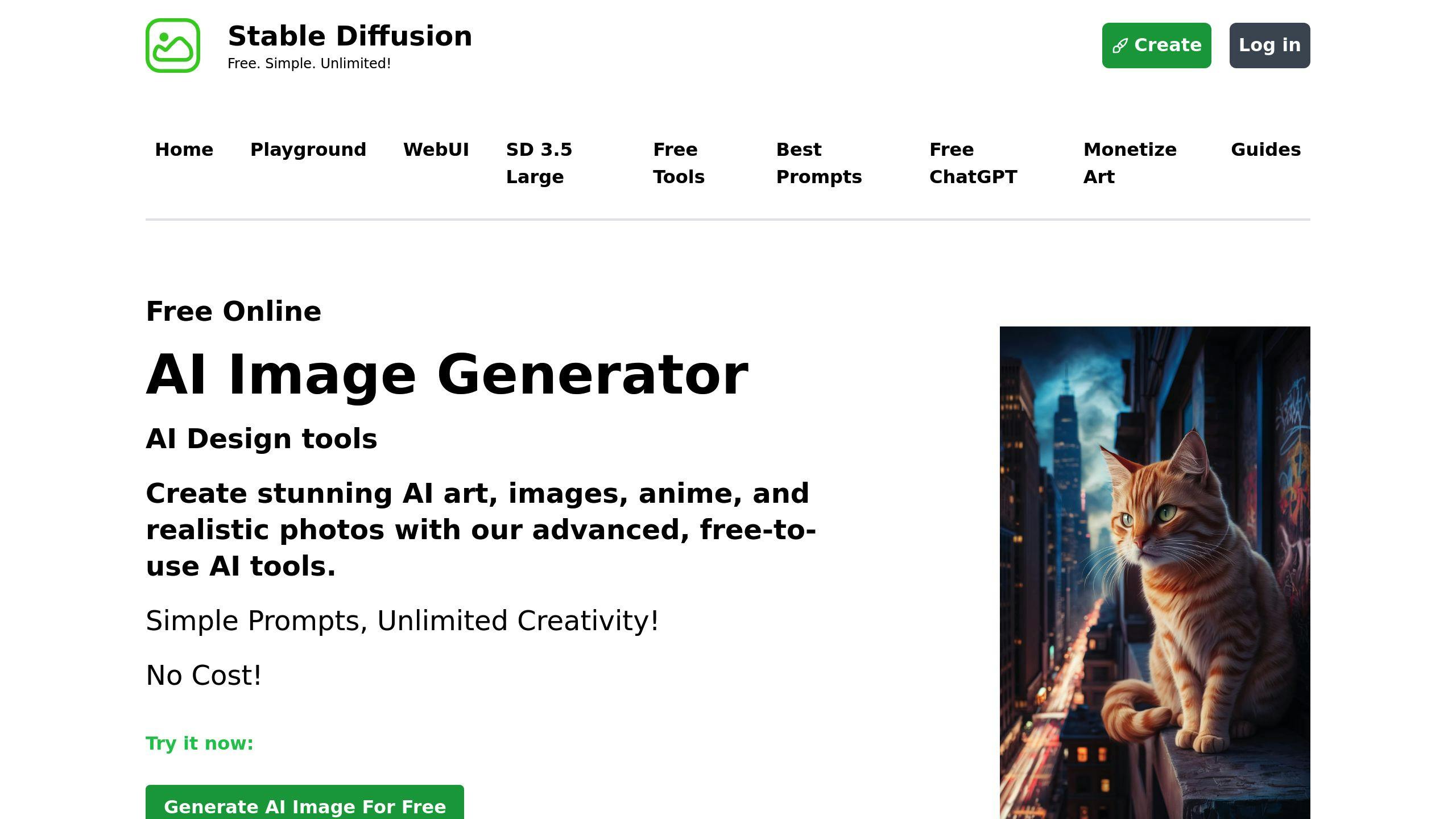 7 Herramientas de IA Gratuitas para Aumentar tu Productividad 5 Stable Diffusion