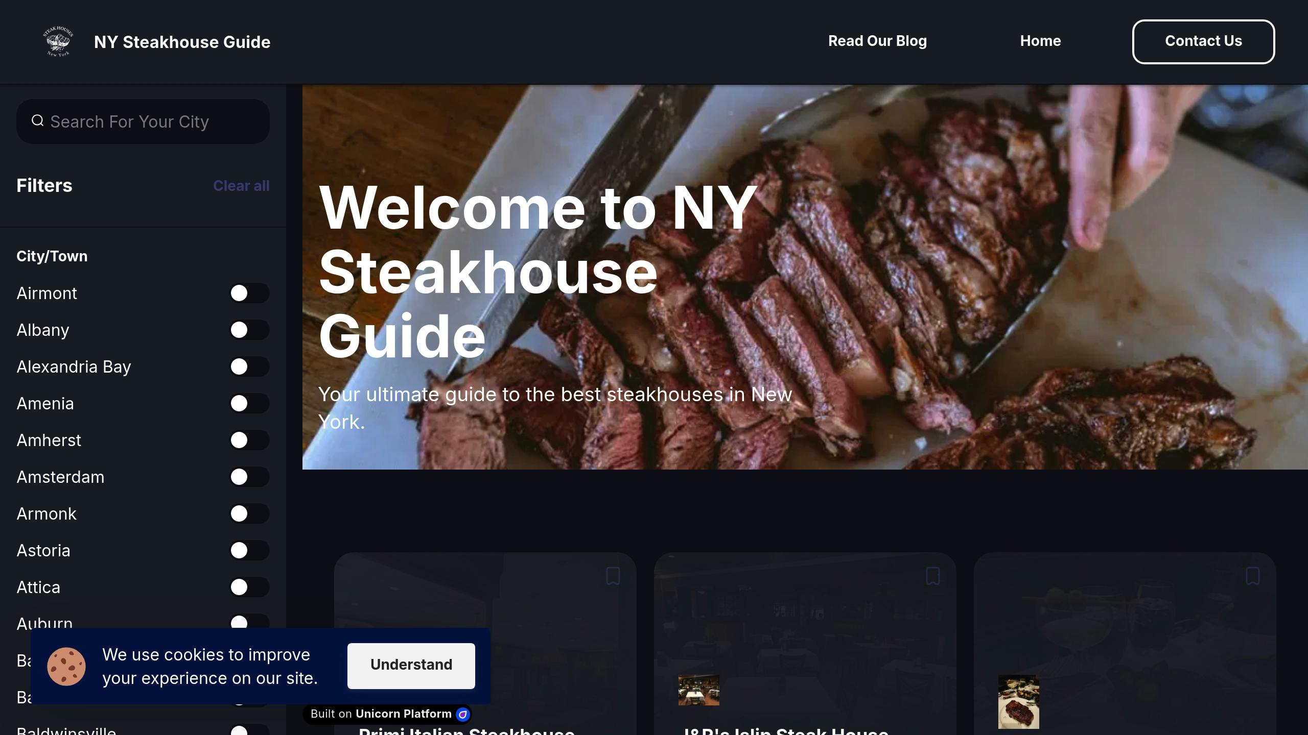 NY Steakhouse Guide