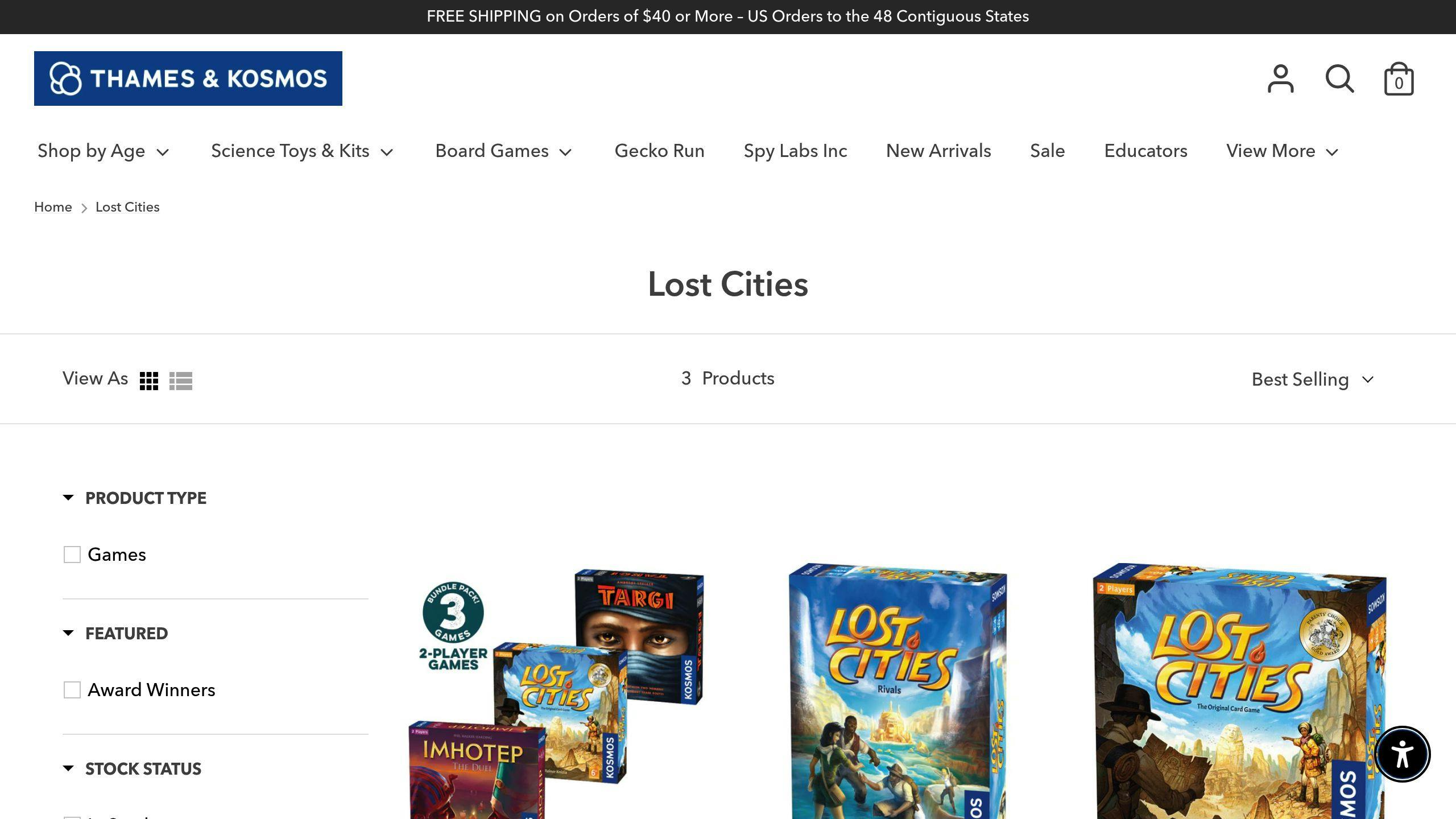 Lost Cities
