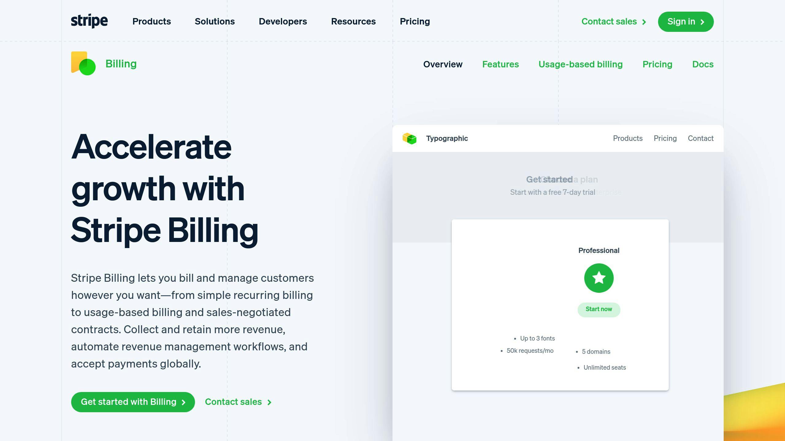 Stripe Billing